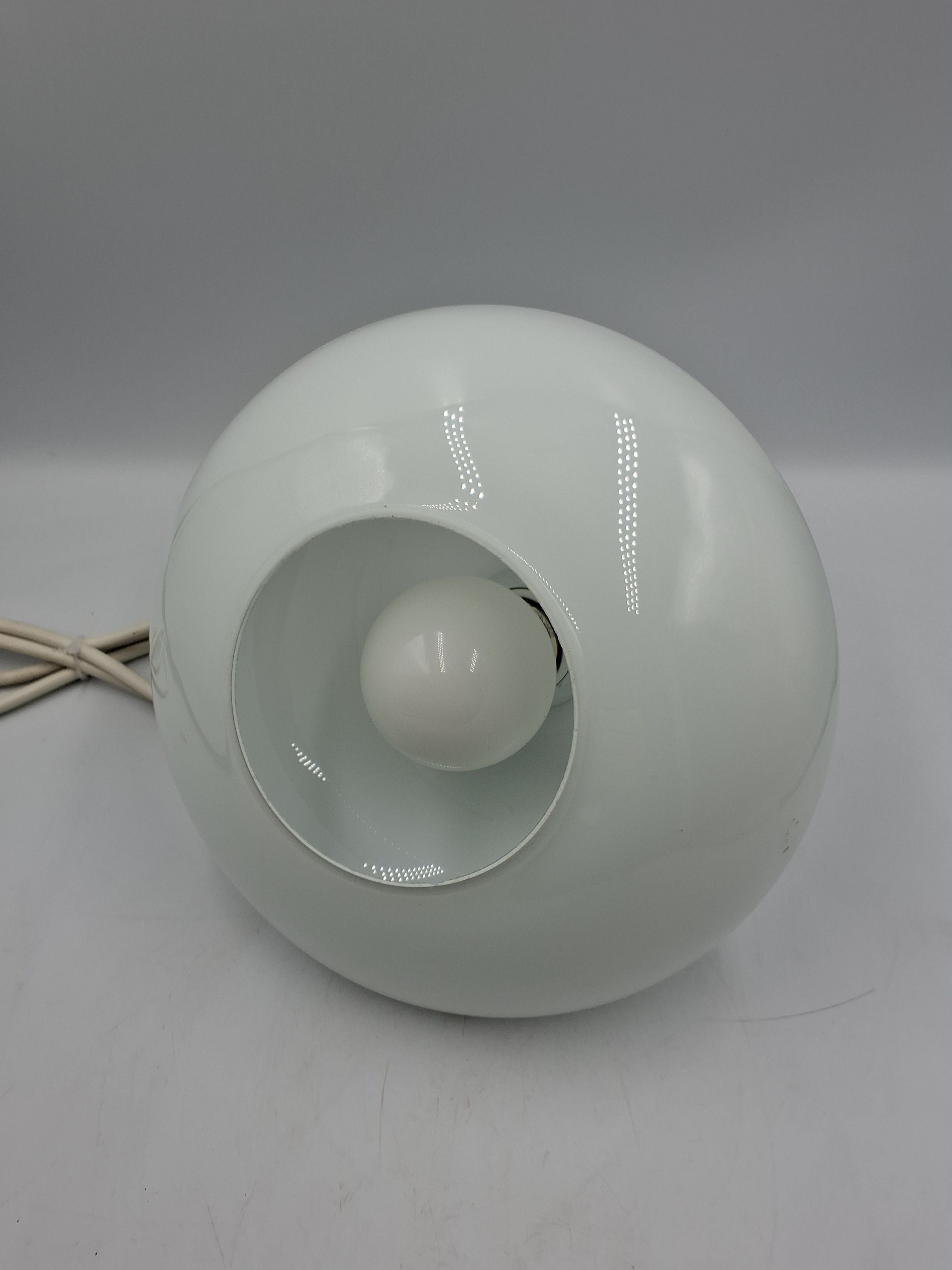 Antik opaline glaspendel