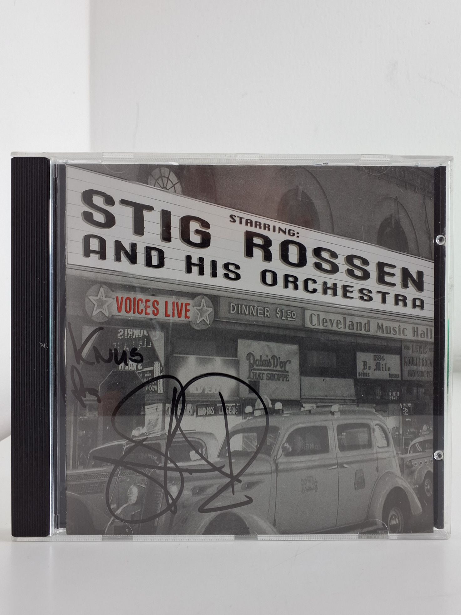 Cd Stig Rossen Voices Live