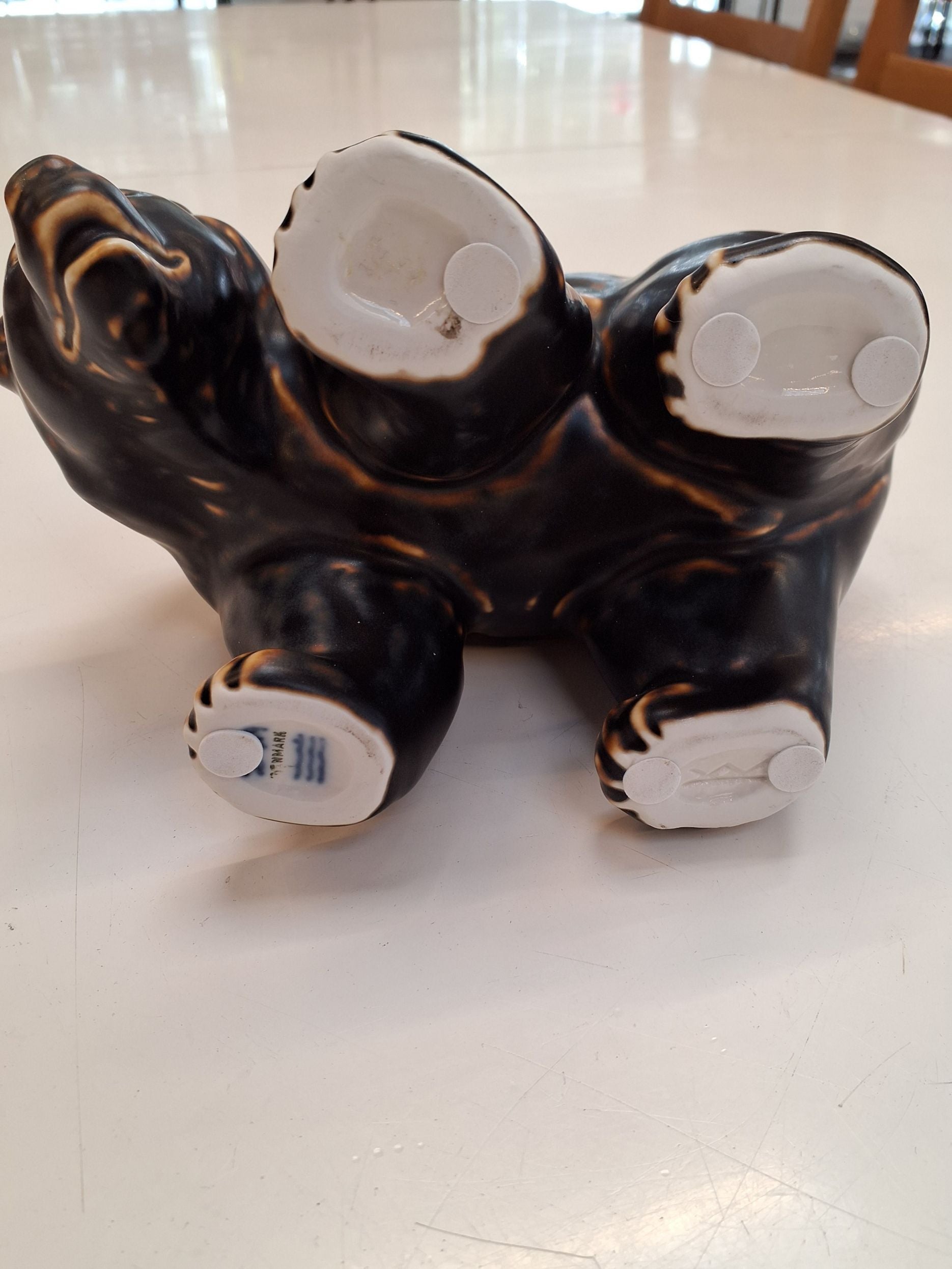 Porcelænsfigur stor bjørn