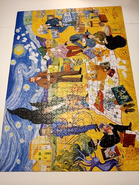 Van Gogh puslespil