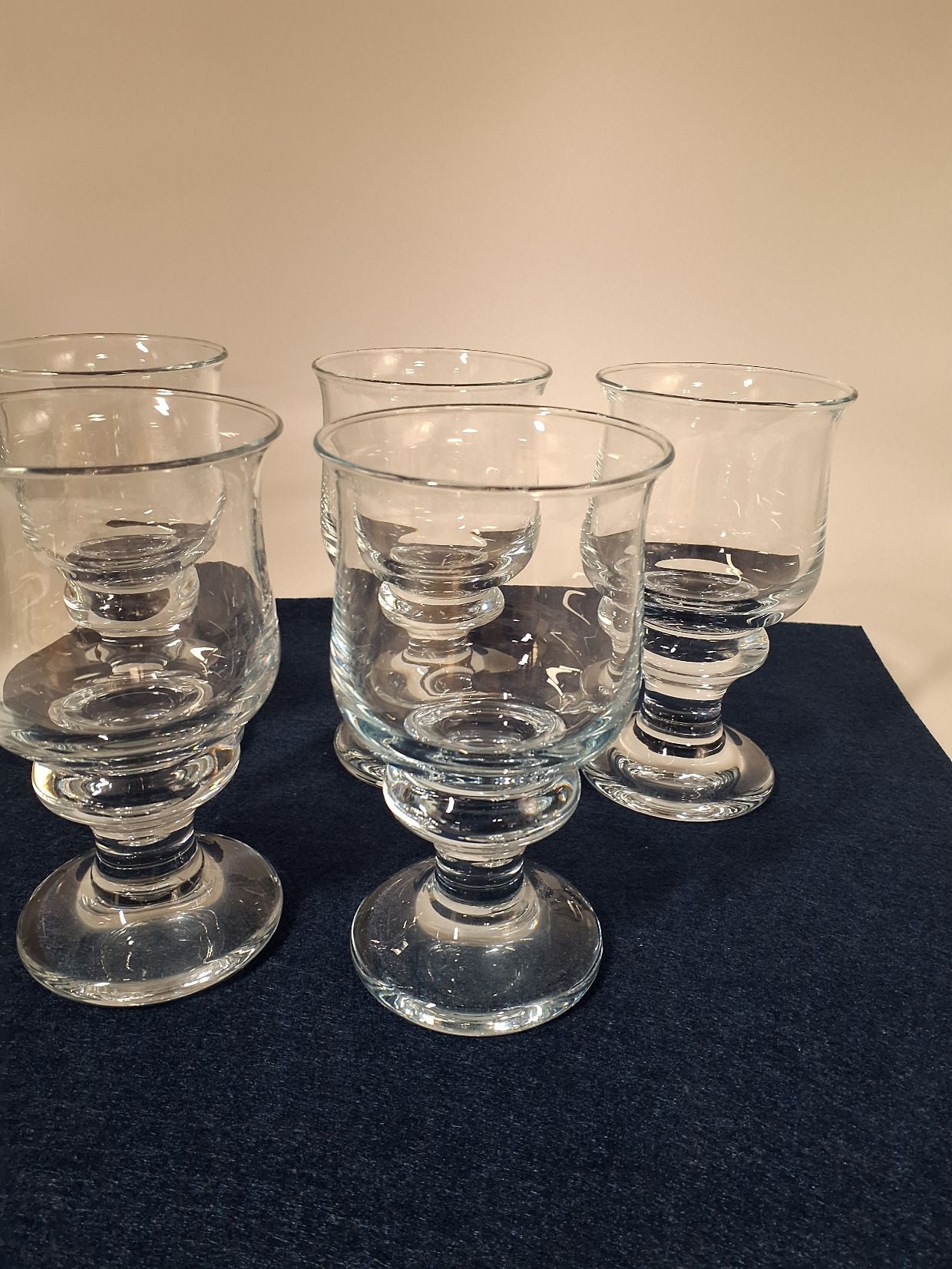 5 x Holmegaard Tivoli ølglas