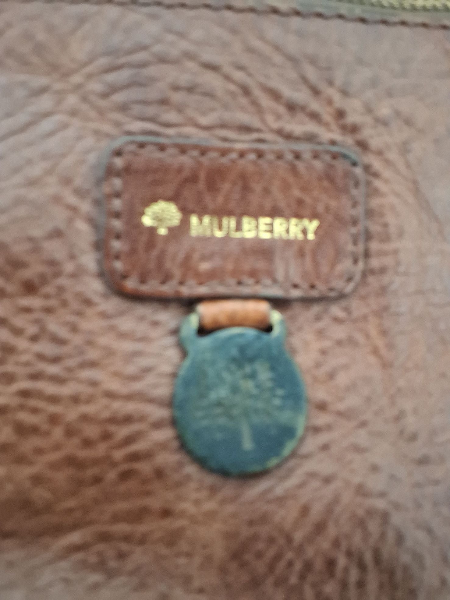Lædertaske - Mulberry design