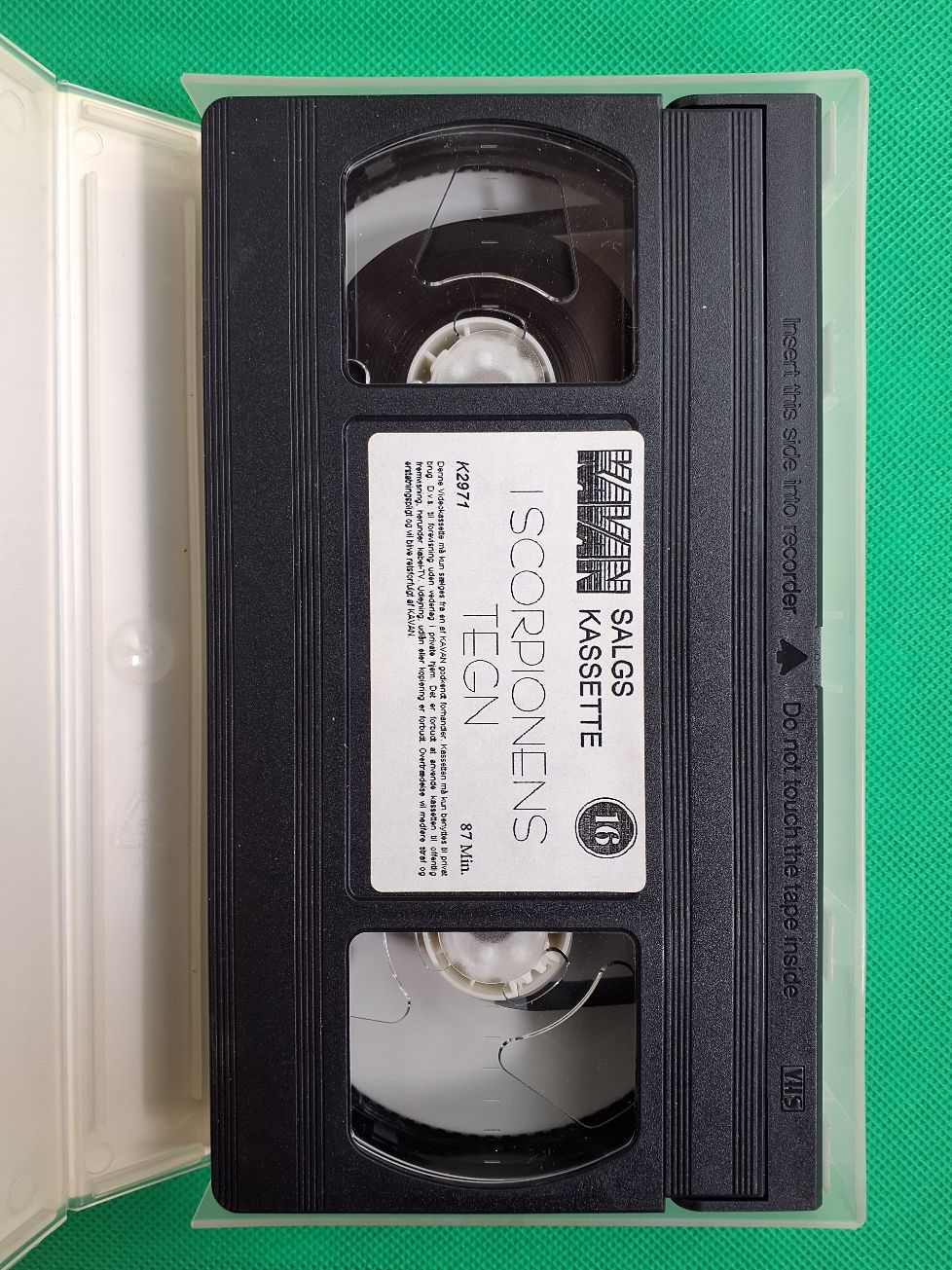6 stk VHS sengekantsfilm