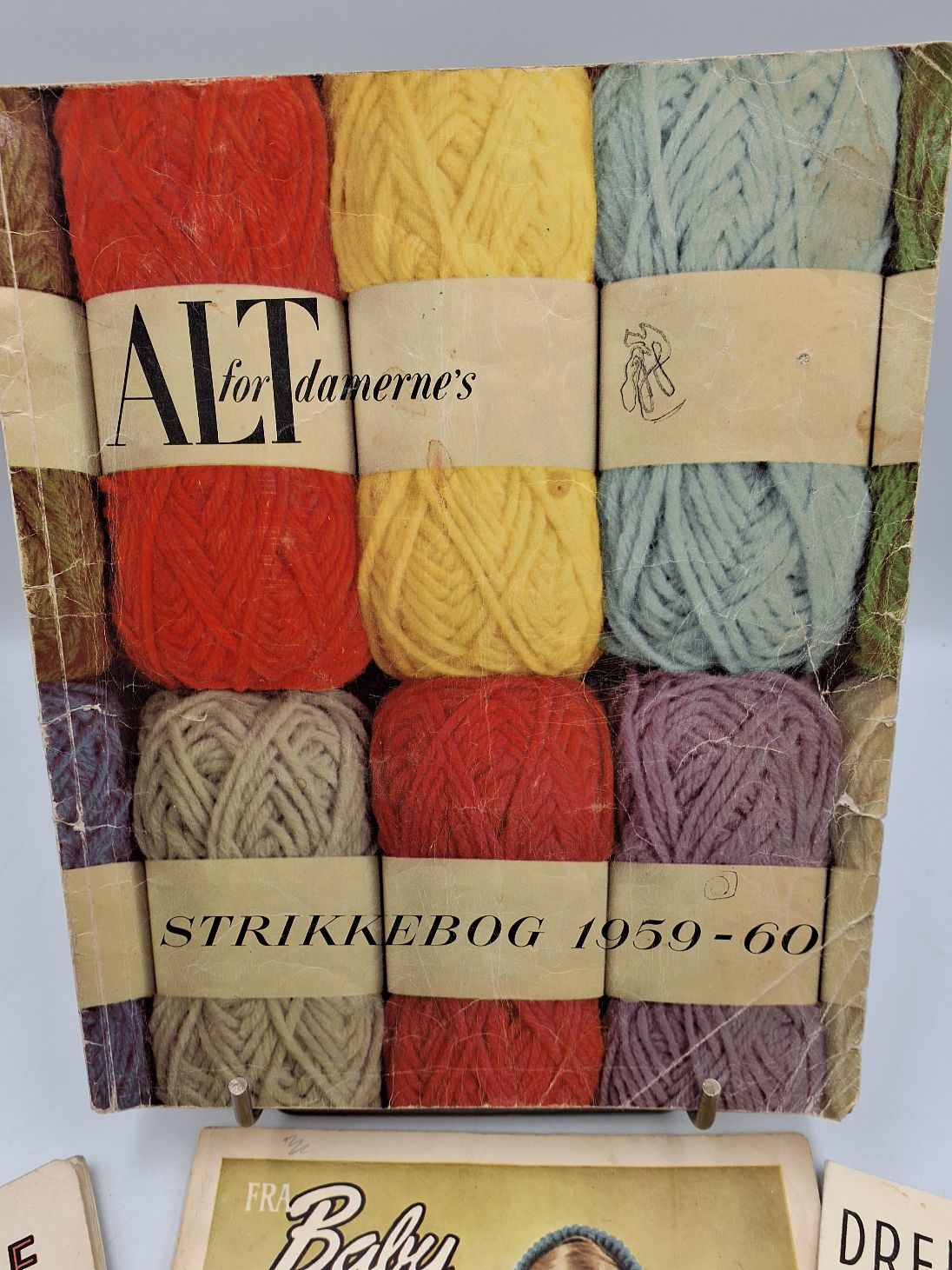 Vintage strikkebøger