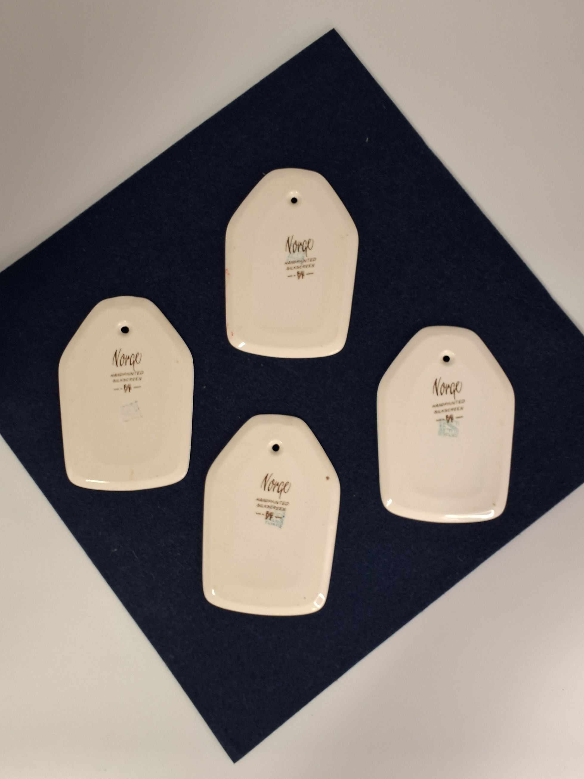 Smørebræt x 4 Norsk