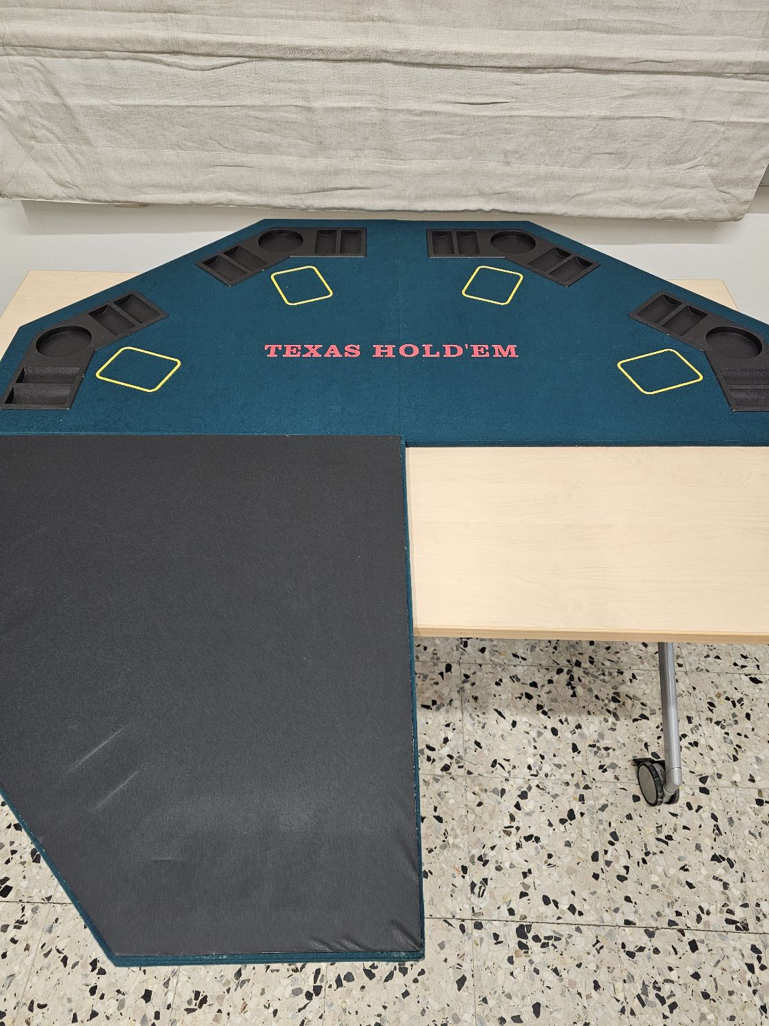 Poker spild incl  bordplade