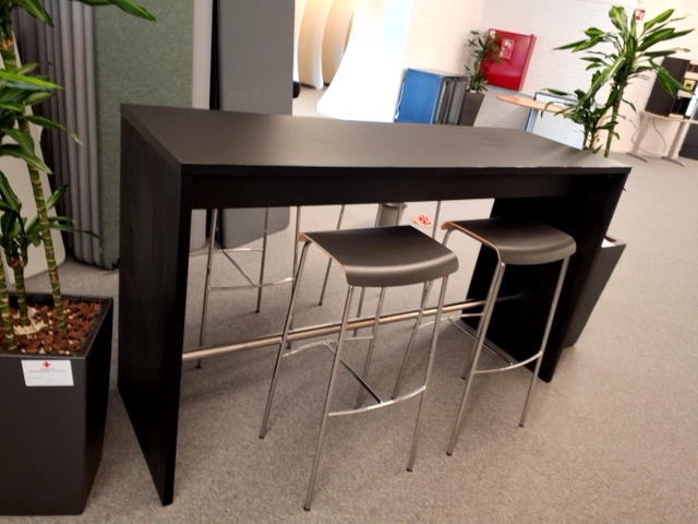 Møde bord høj, med 4 stole - 7003