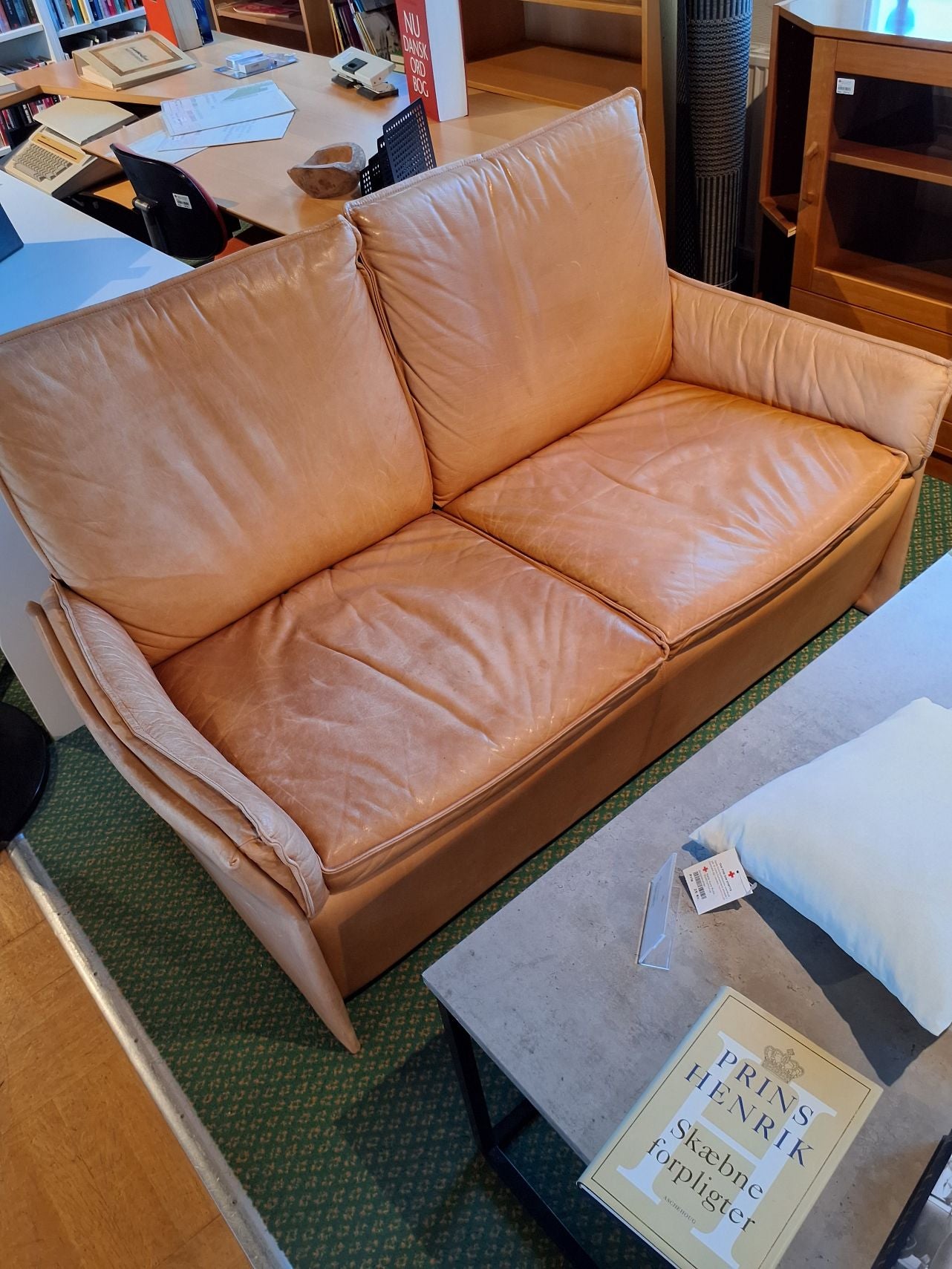 2 personers sofa købt hos Wiels Karby