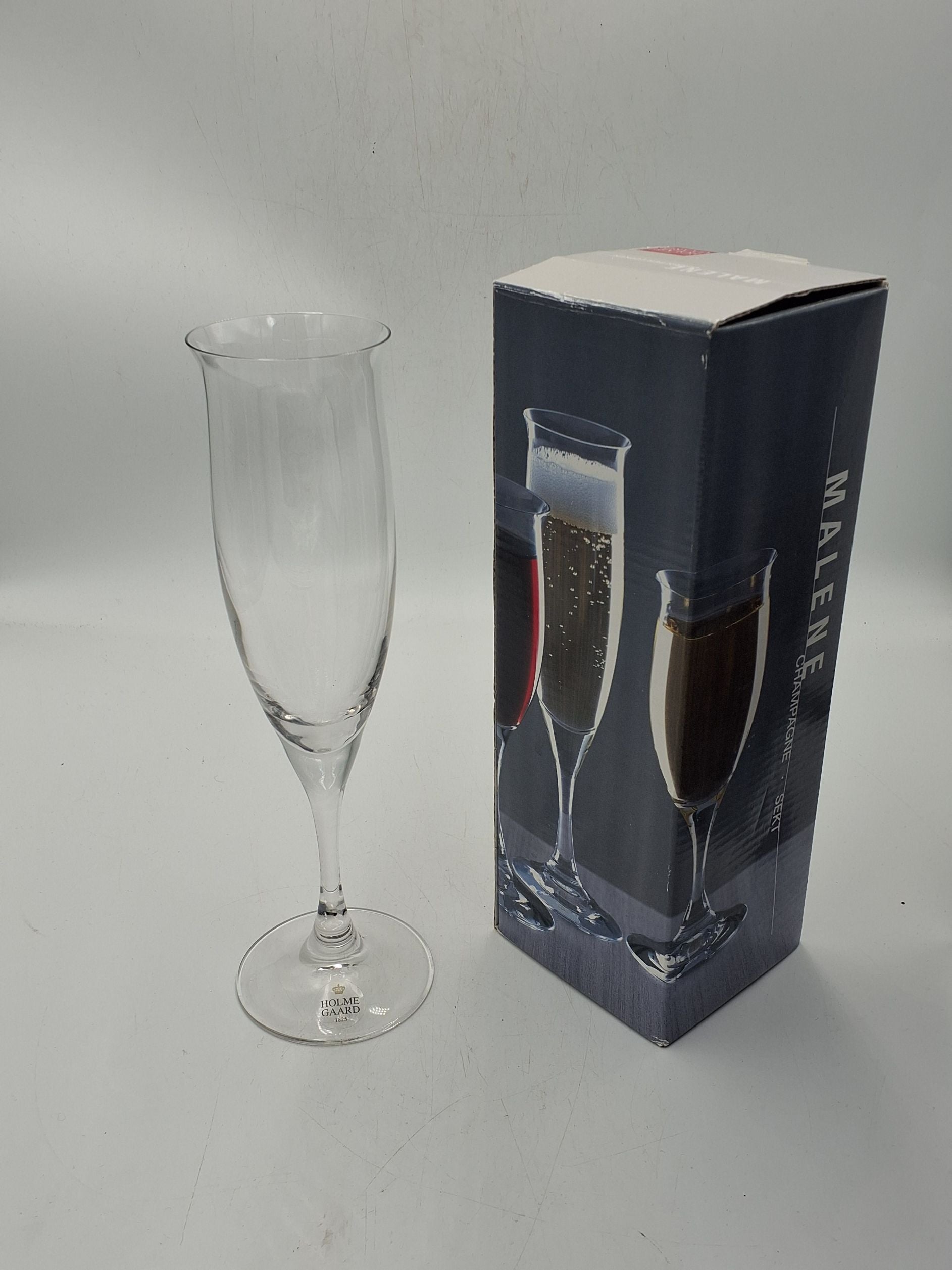 Holmegaard champagne glas (5 stk)