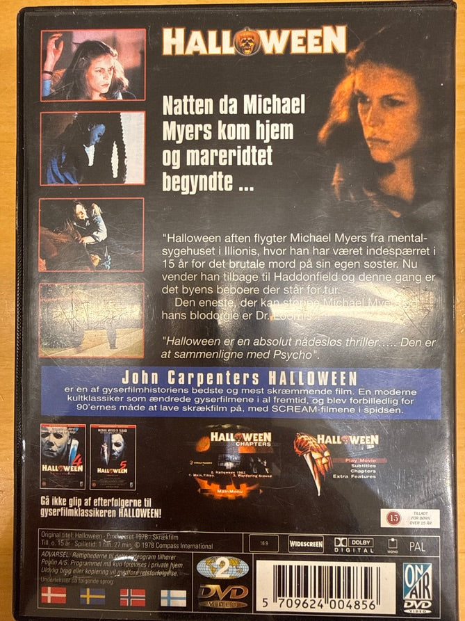 DVD - Samling af gyserfilm