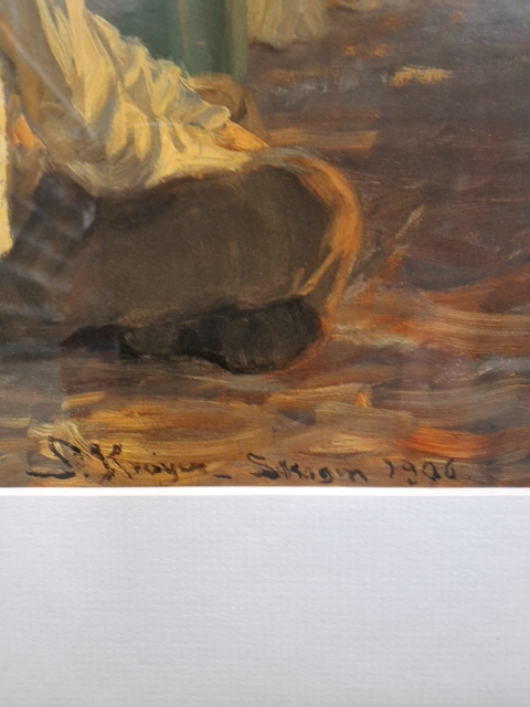 Plakat: P S Krøyer: Sankt Hans