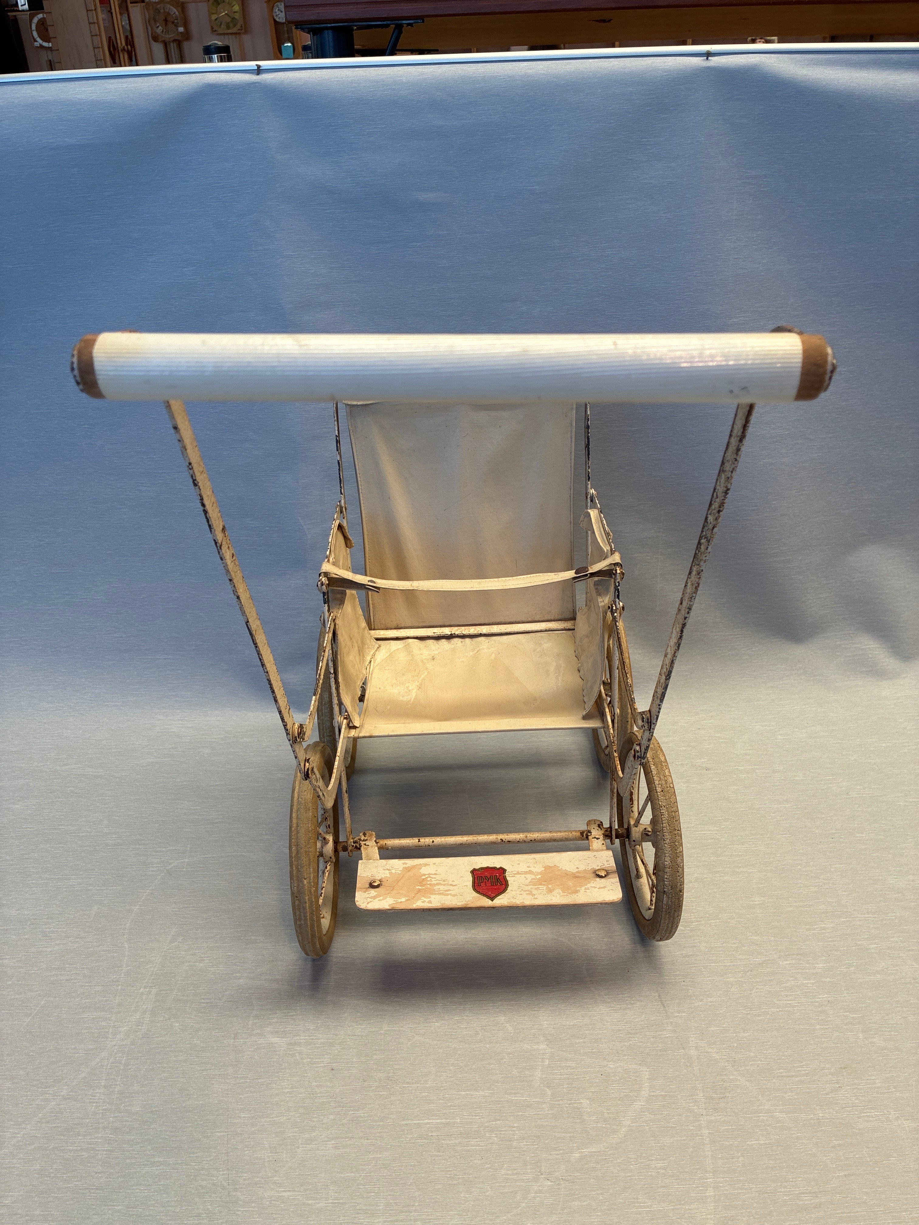 Vintage dukke klapvogn
