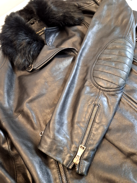 Massimo Dutti Skind Jakke (G868)