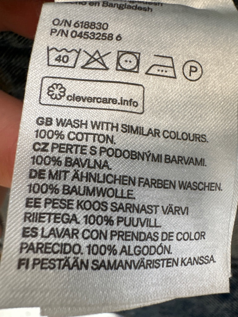 Upcyklet denimjakke