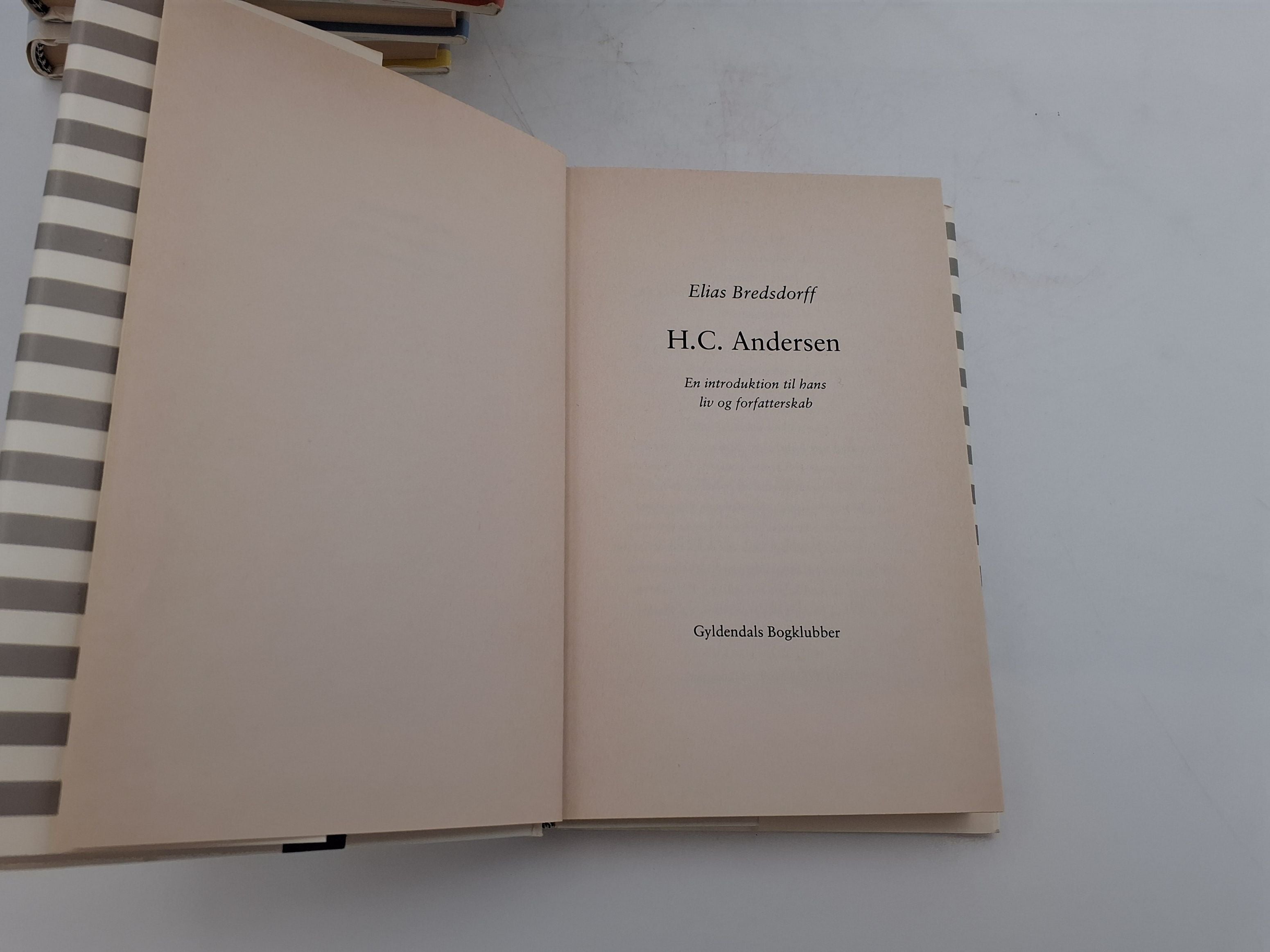 H.C.Andersen : Eventyr 1-15, + Elias Bredsdorff: H.C.Andersen en introduktion