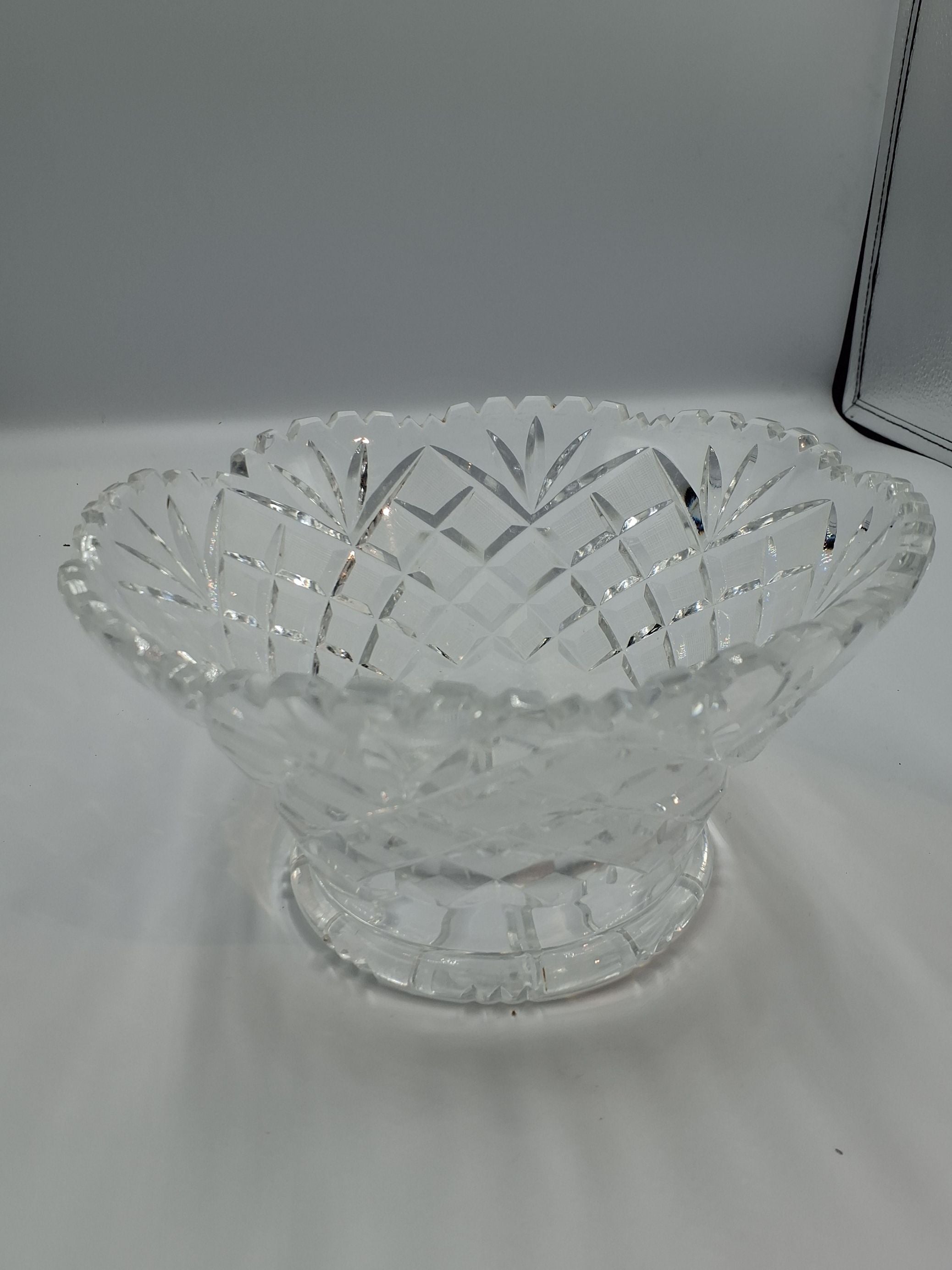 Glas skål