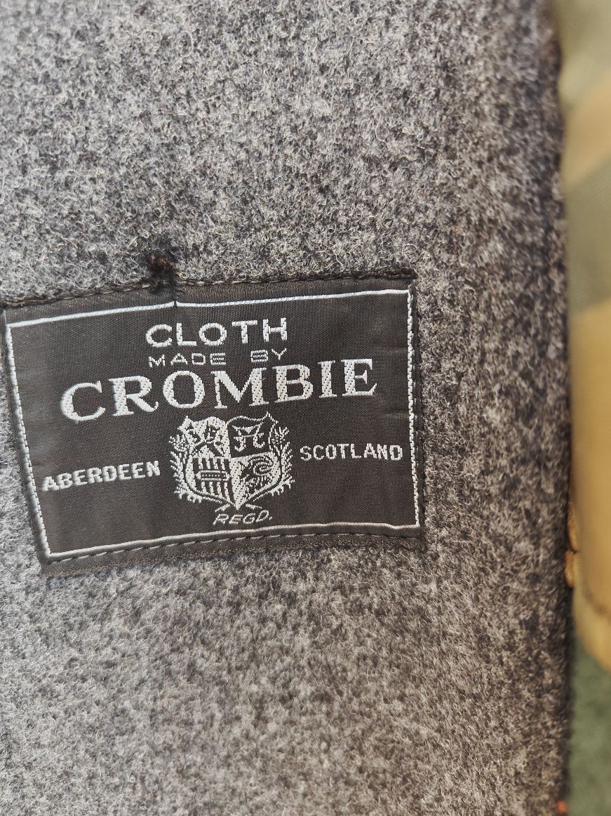 Vinterfrakke, Crombie, Skotsk uld