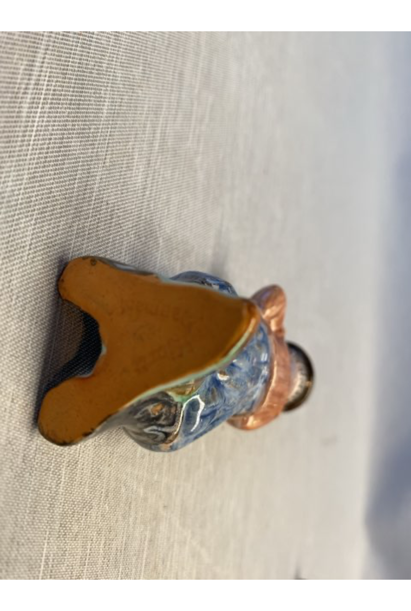 Hjort keramik miniature mand