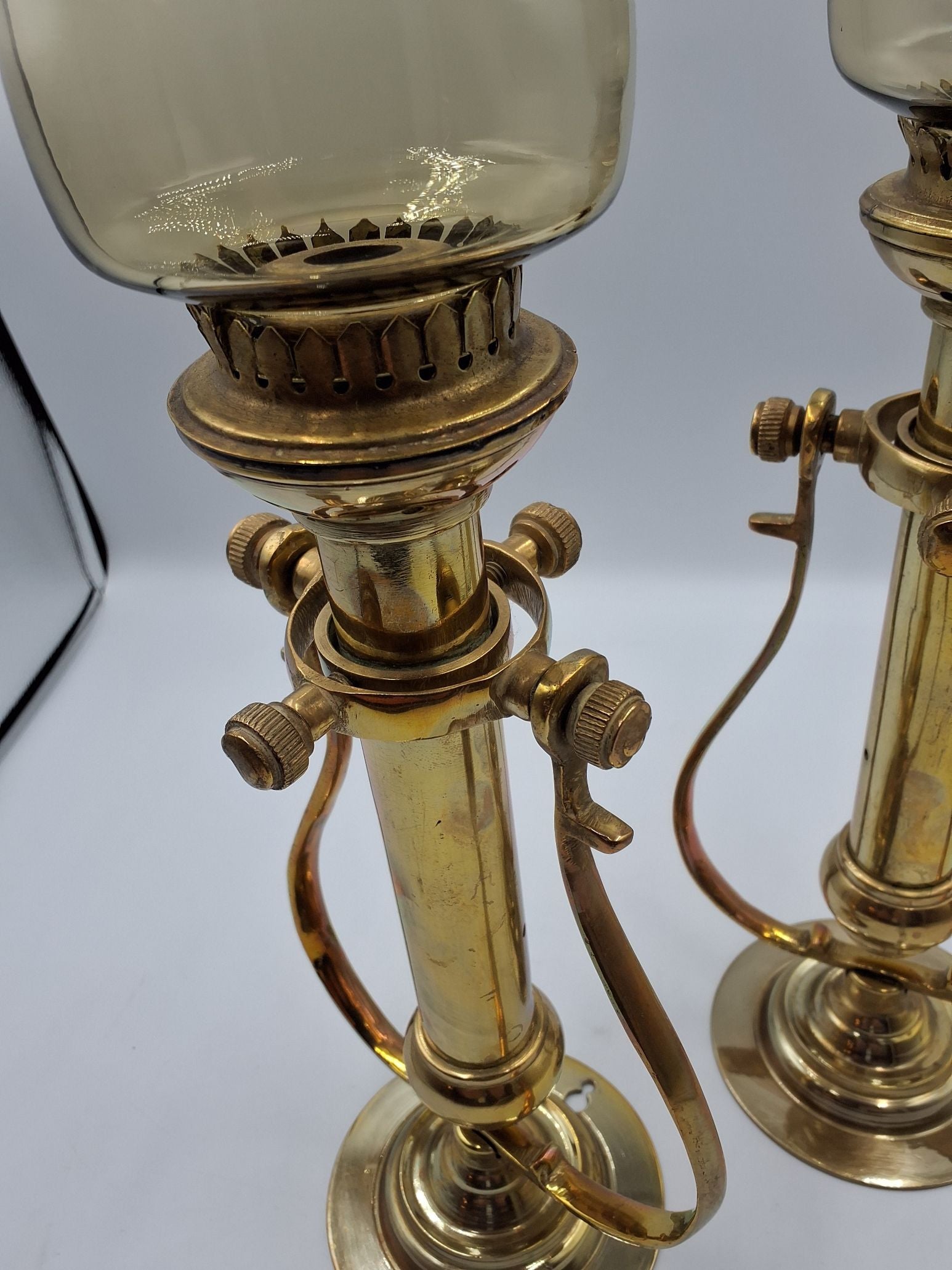 Vintage Væg petroleumslampe