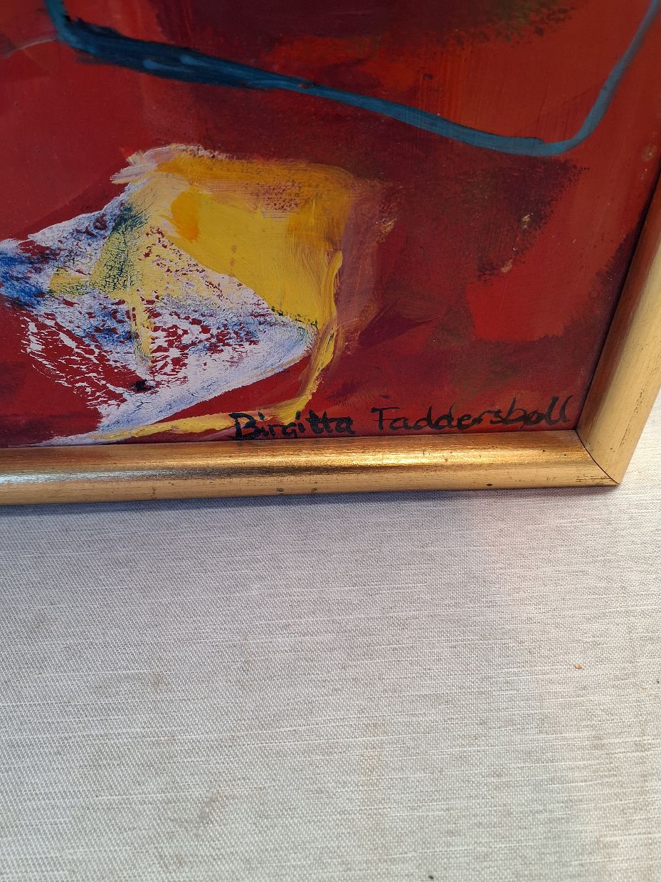 Malerie -Birgitta Fadderbøll