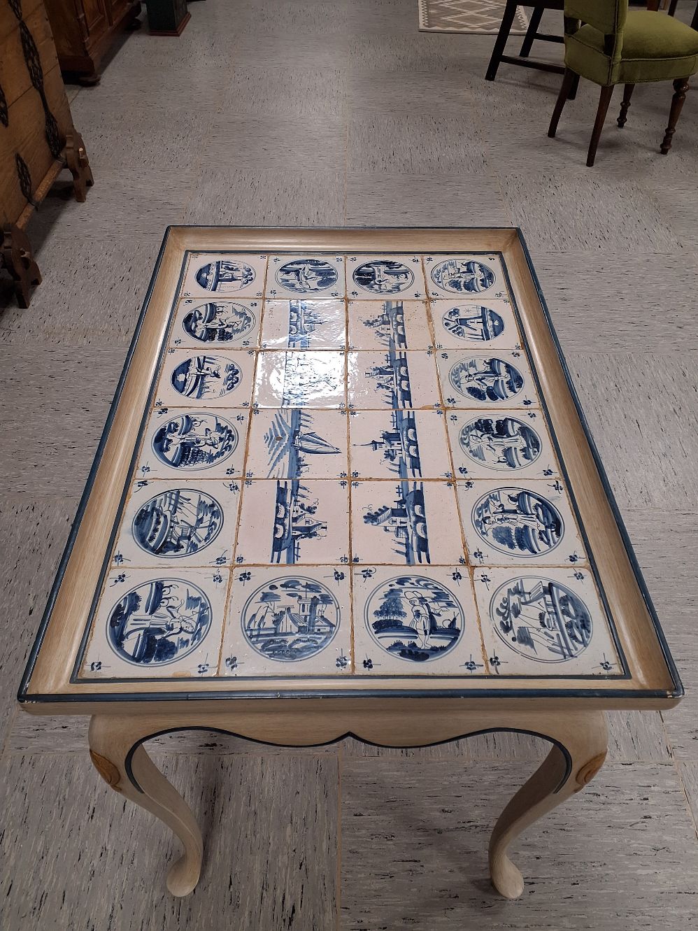 Vintage kakkelbord Holland