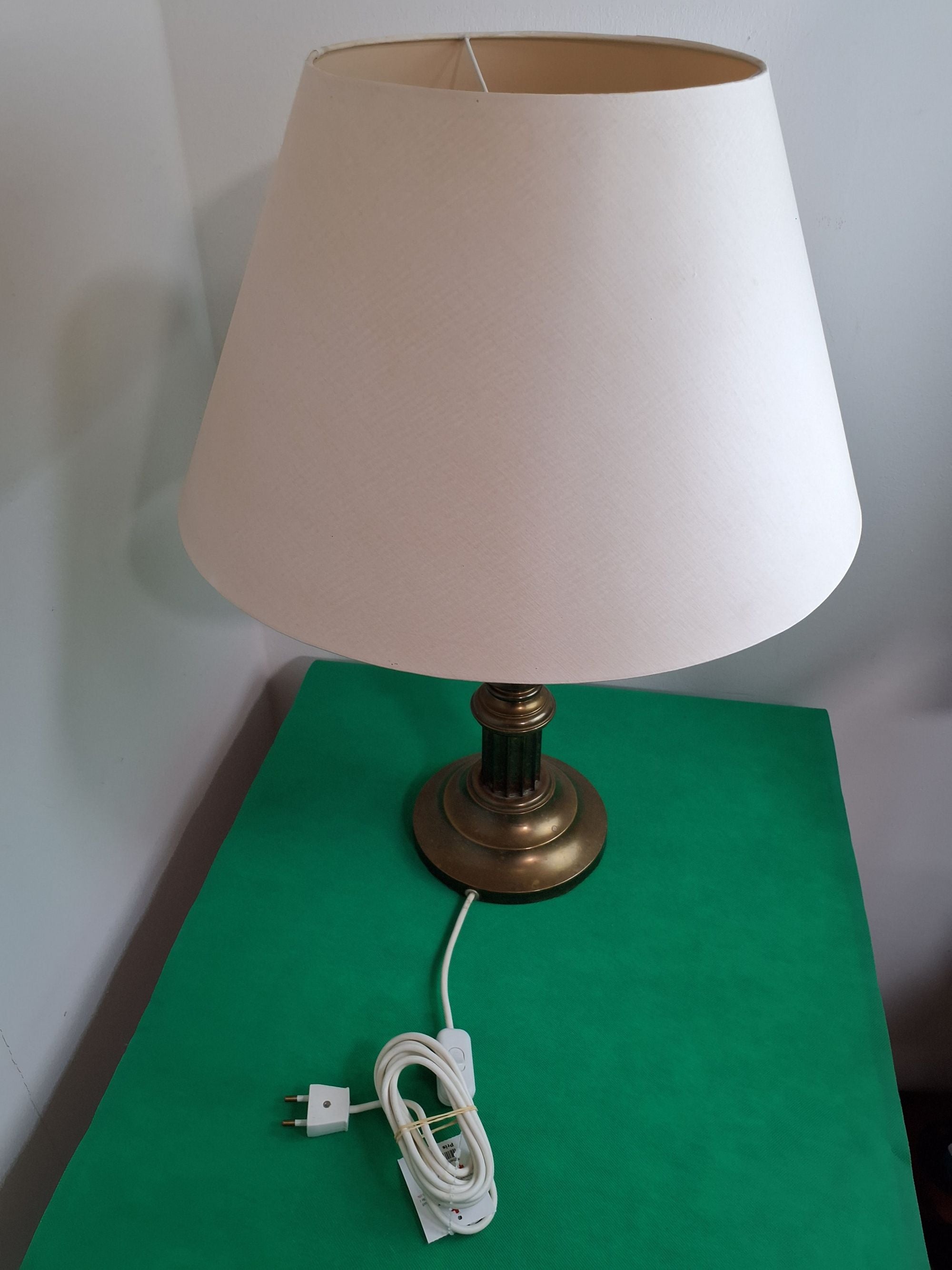 Vintage bordlampe tidligere petroleum