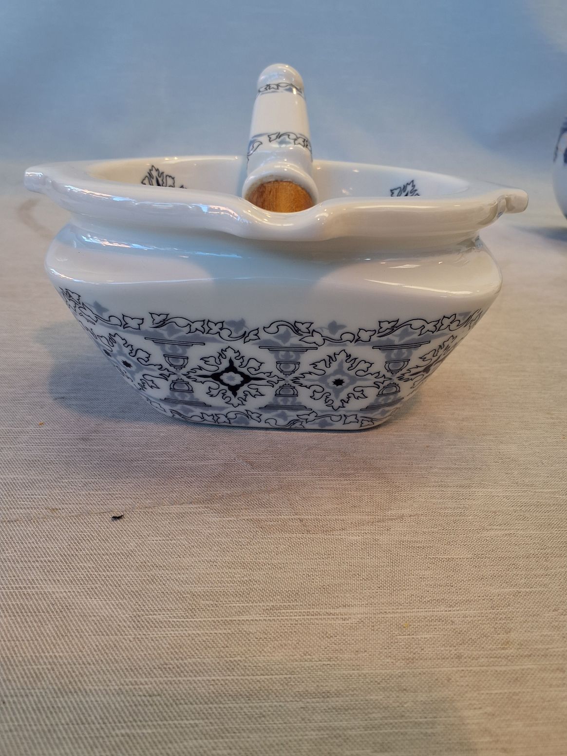 Vintage Porcelæn Morter