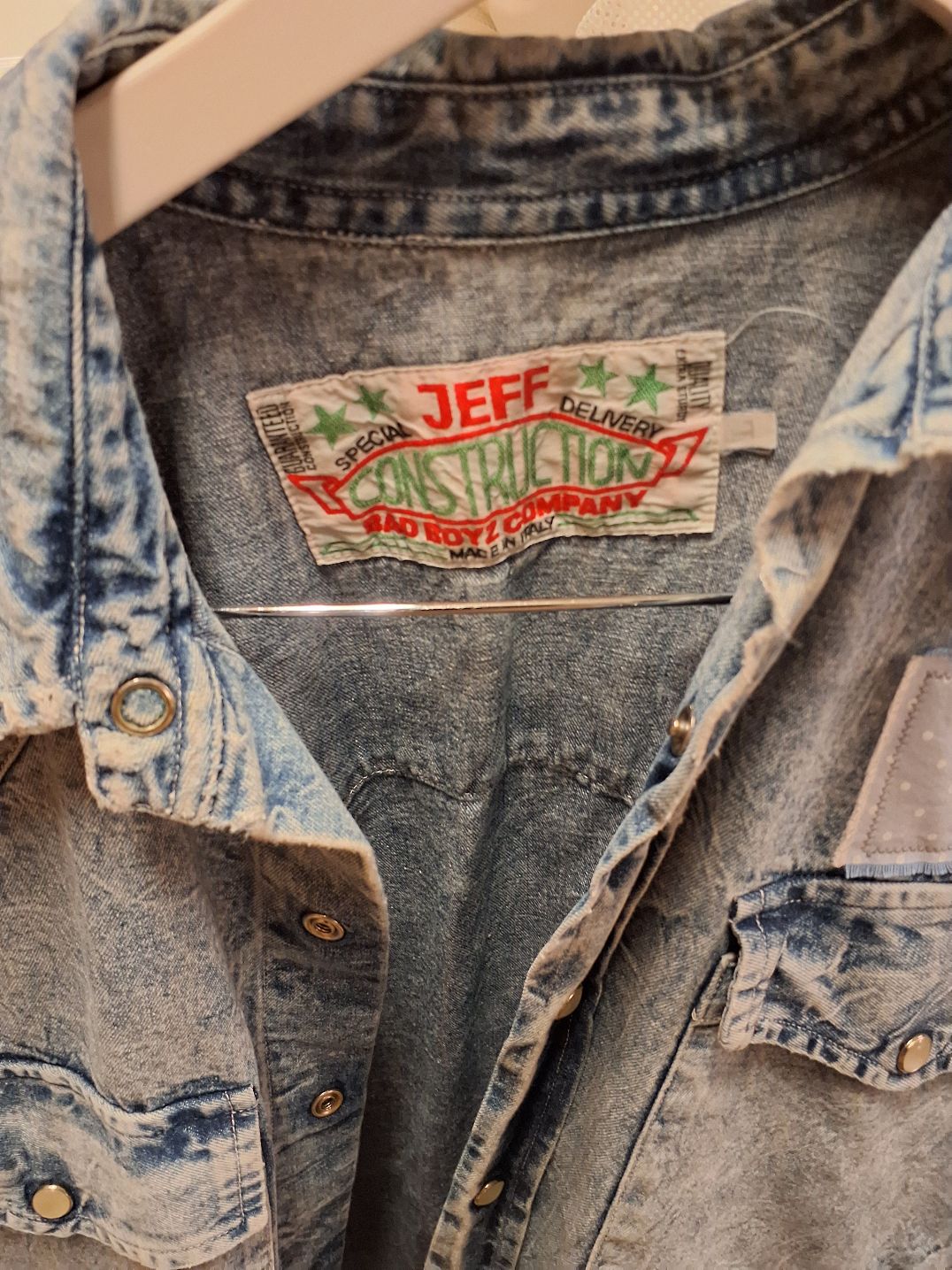 Denim skjorte