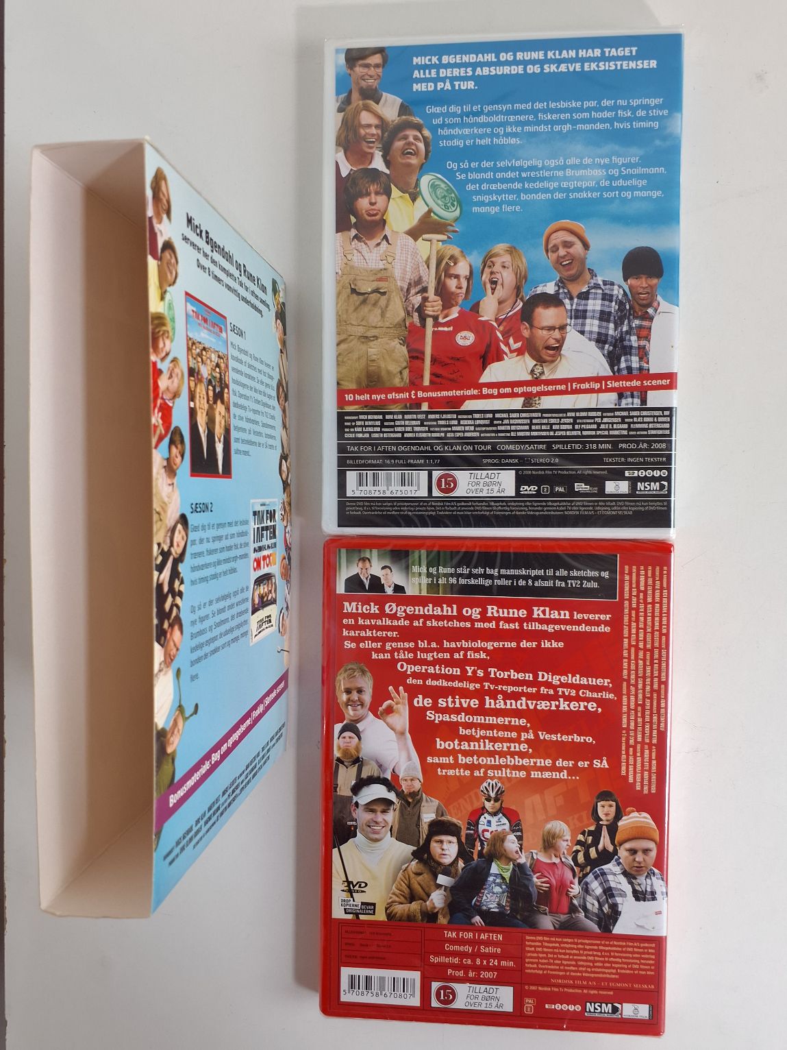 Dvd box: Tak for i aften, Øgendahl og Klan