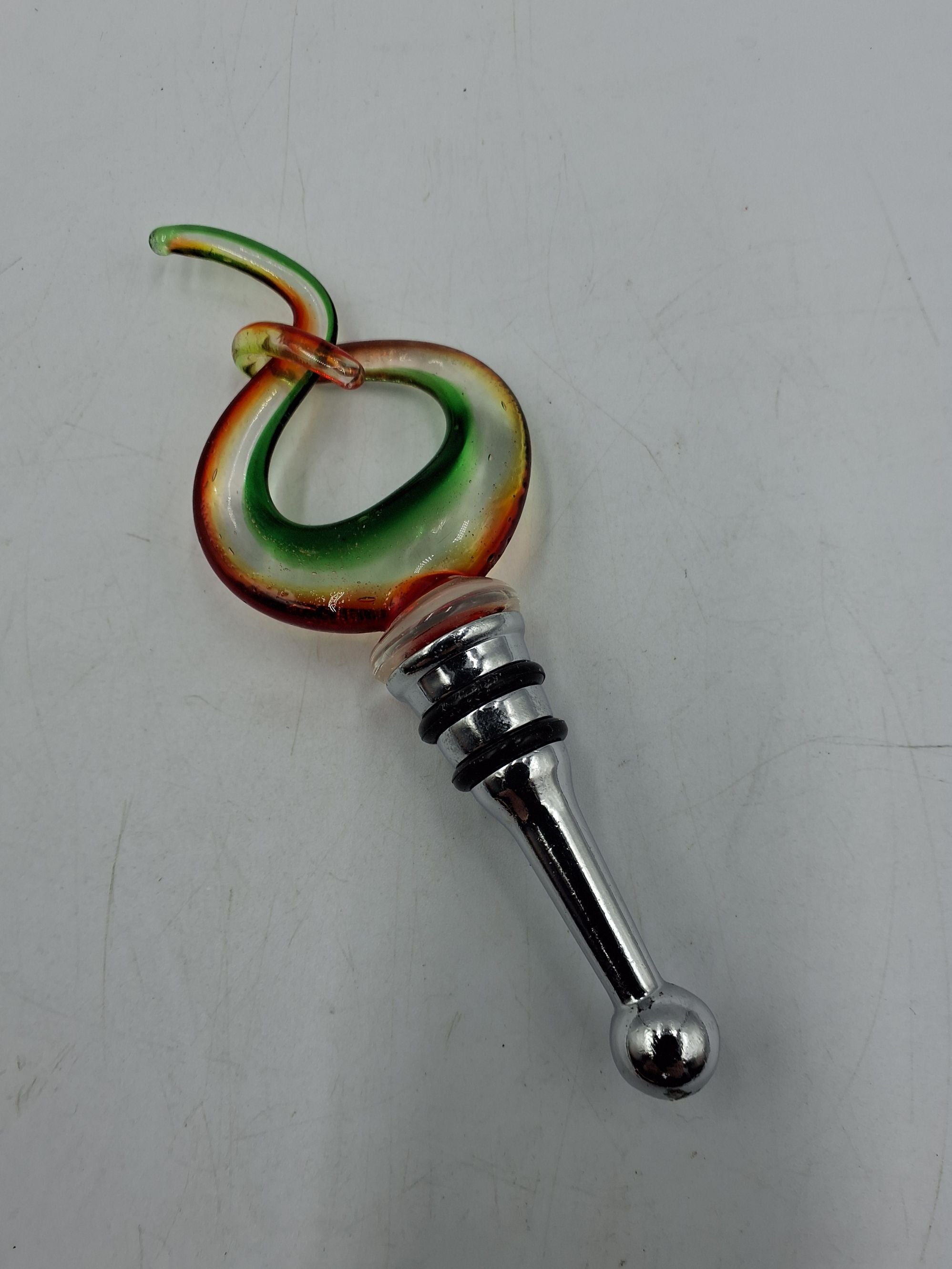 Vi tage Murano glas vinprop