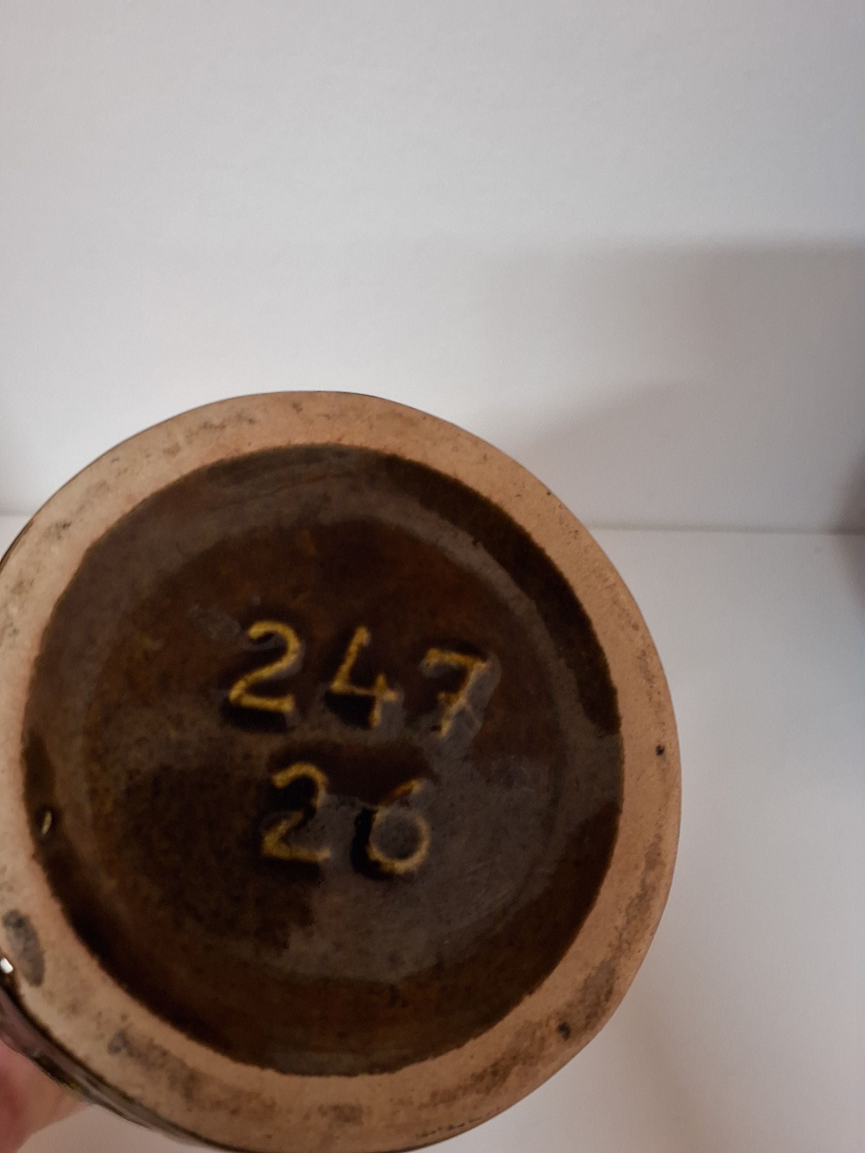 Tysk keramik-vase.