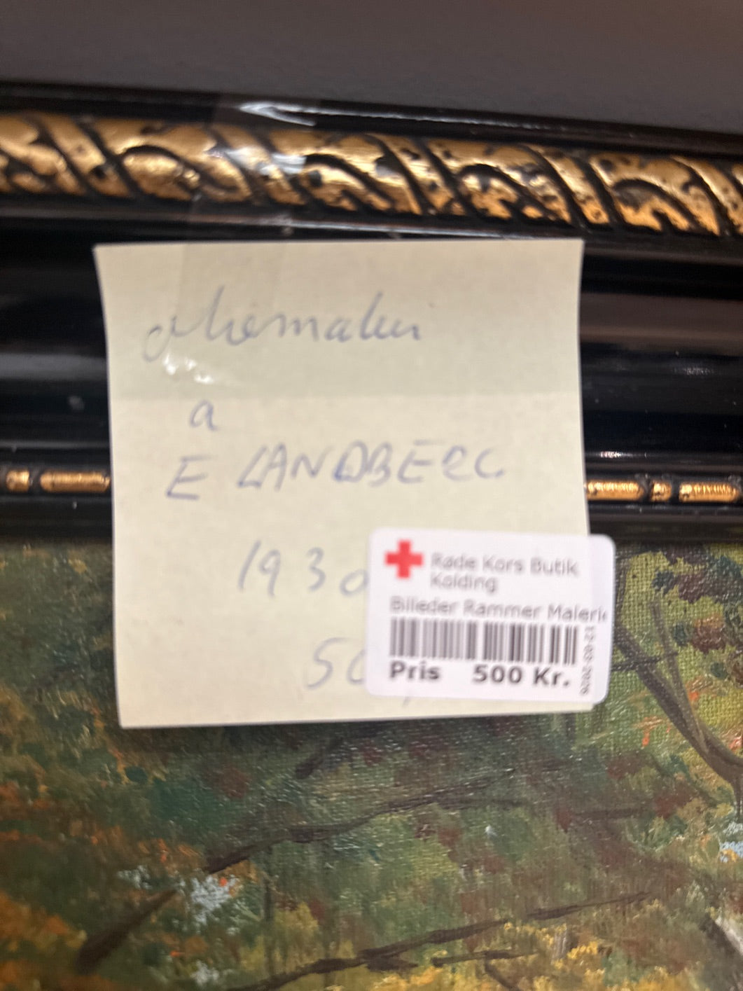 Maleri "E. Landberg"