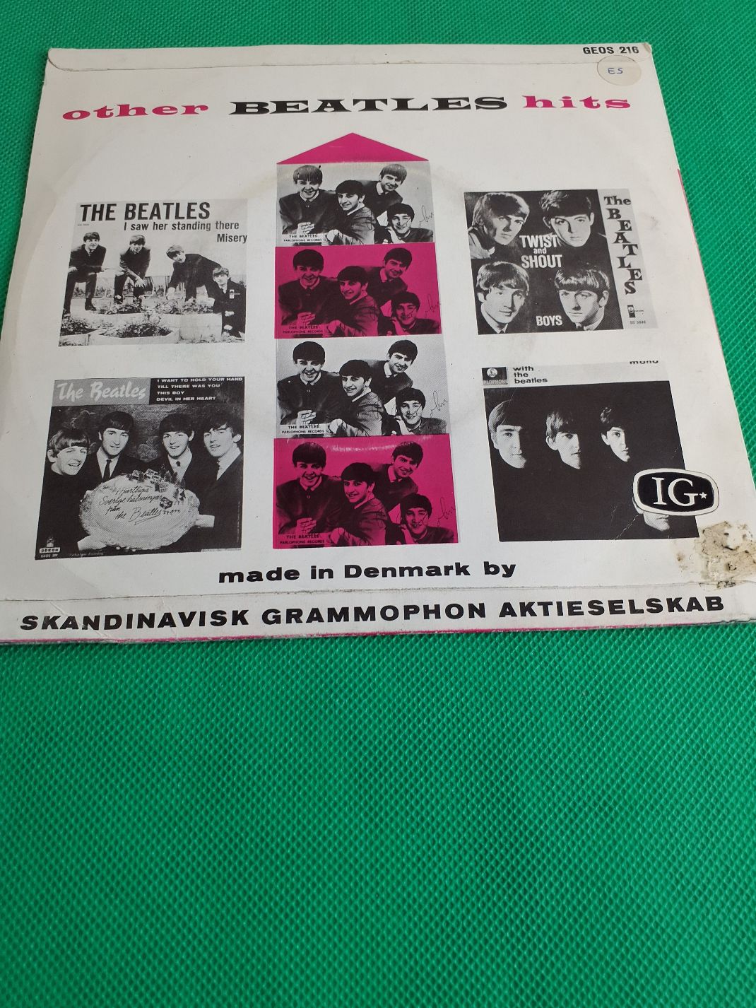 Vinyl Single med The Beatles