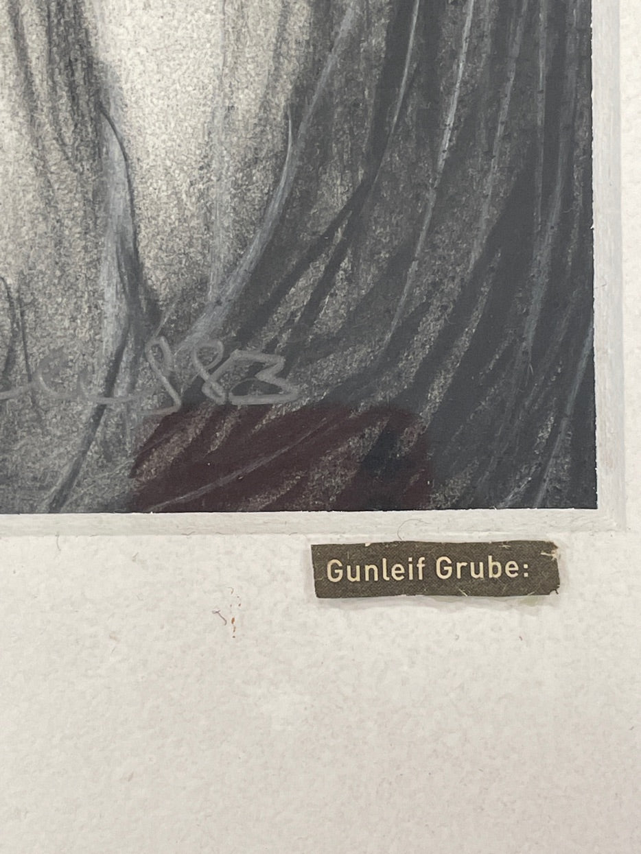 Kultegning af Gunleif Grube