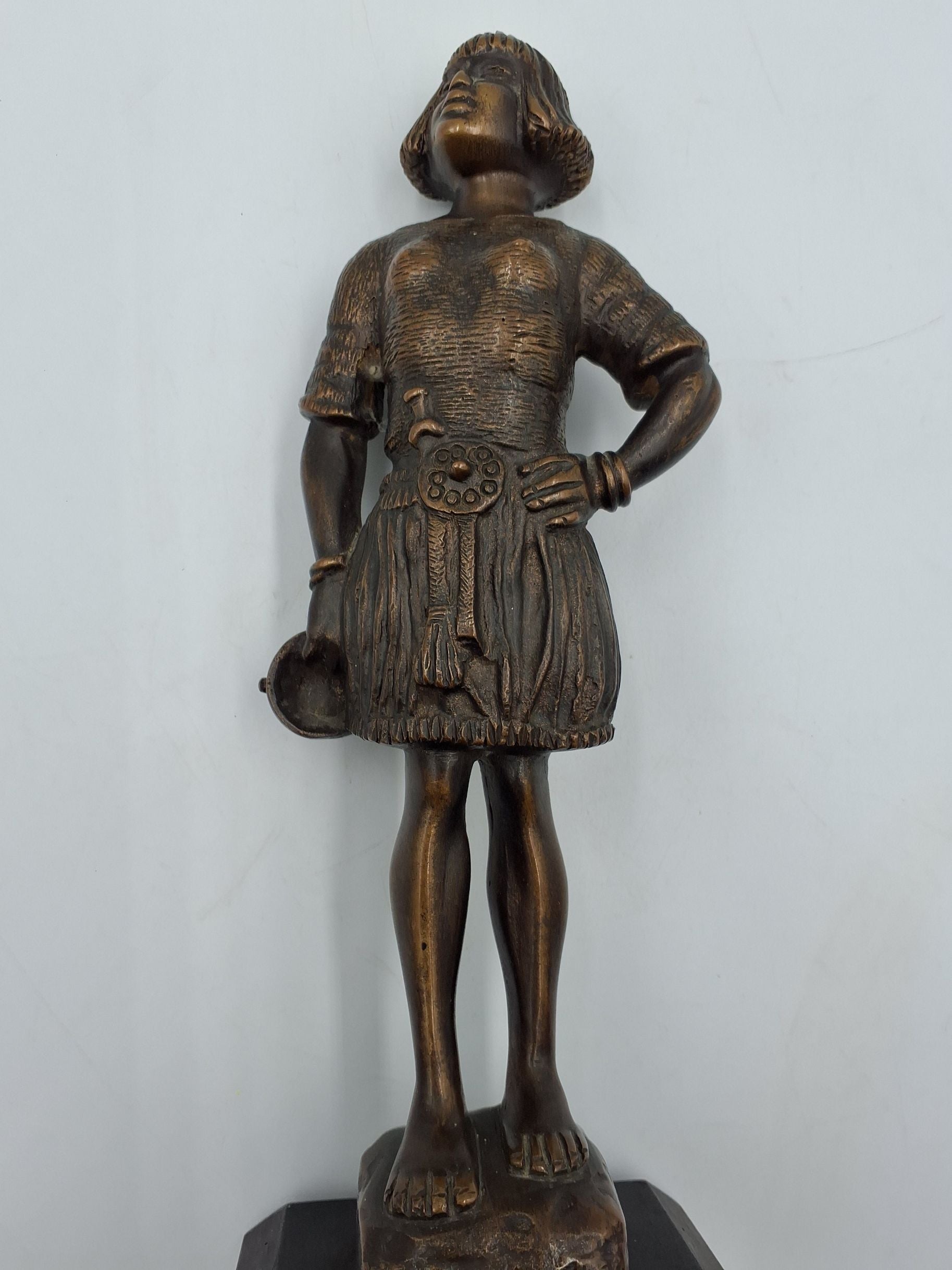 Egtved pigen Bronzefigur