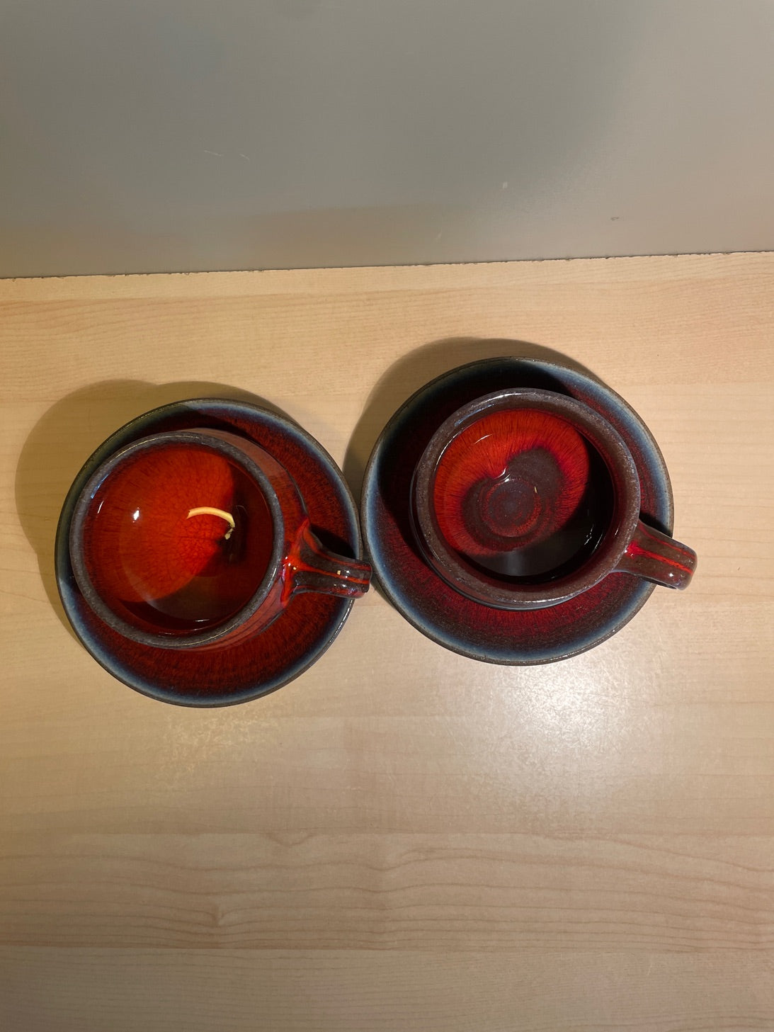 Vintage keramik. Kop og underkop