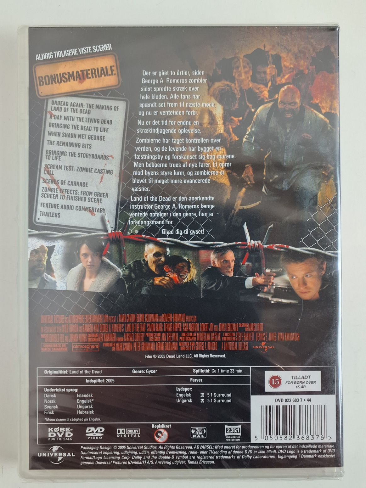 Dvd: Land of the dead (2005)