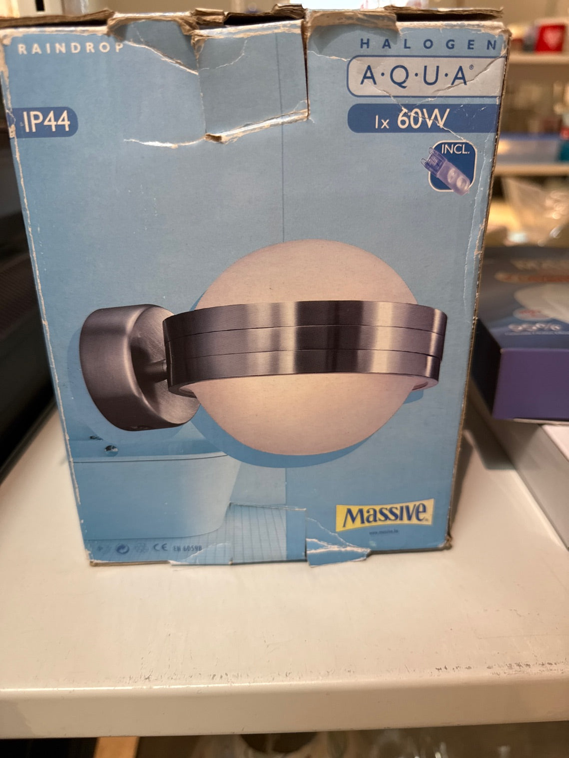 Lampe "Halogen Aqua"