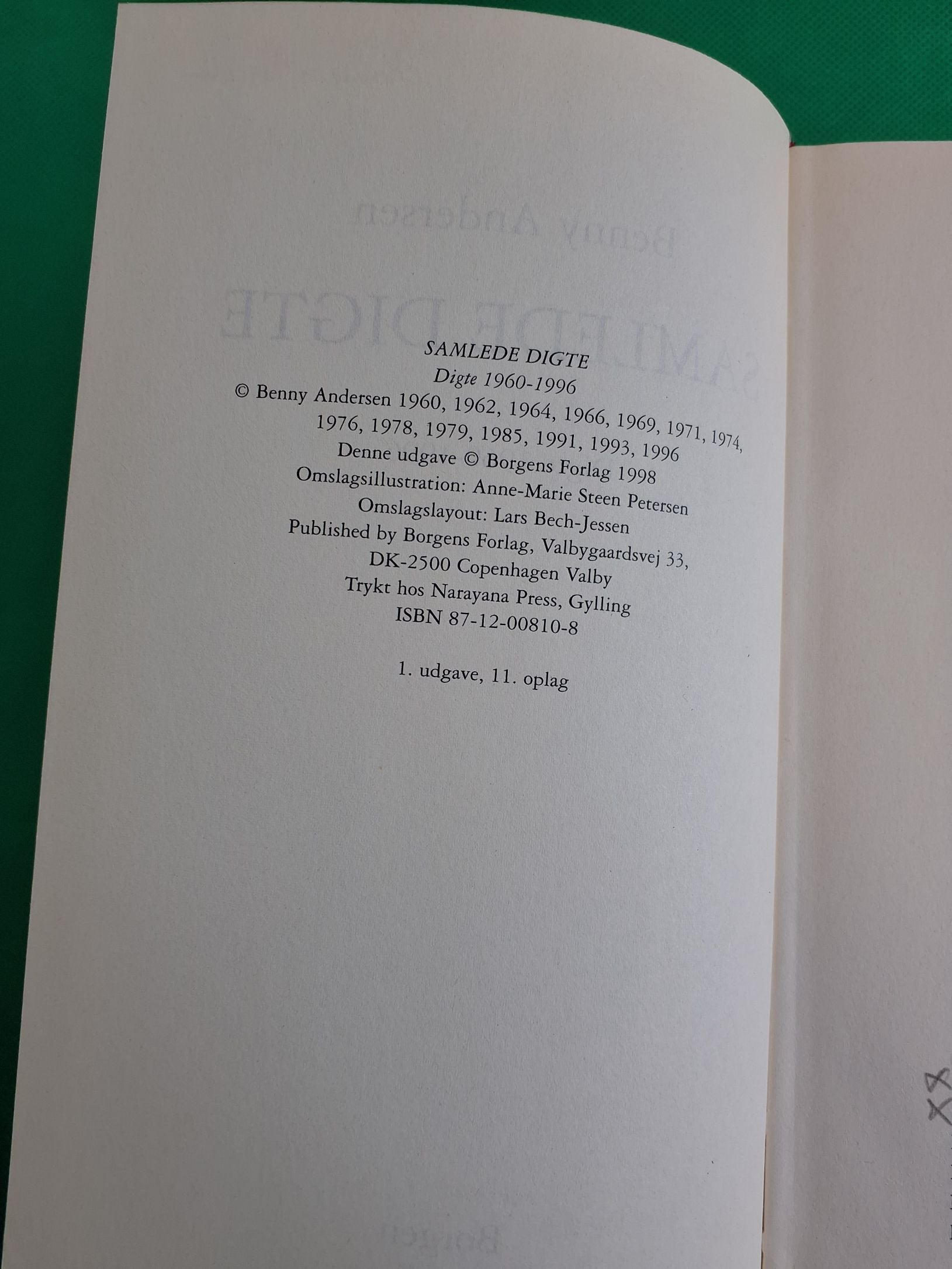 Benny Andersen: Samlede Digte