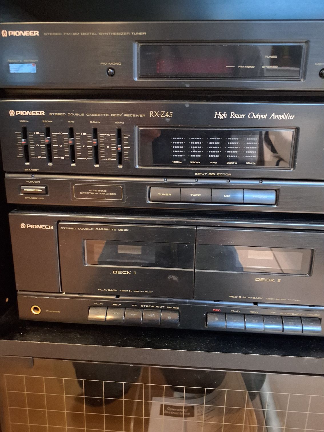Pioner RX Z45 anlæg