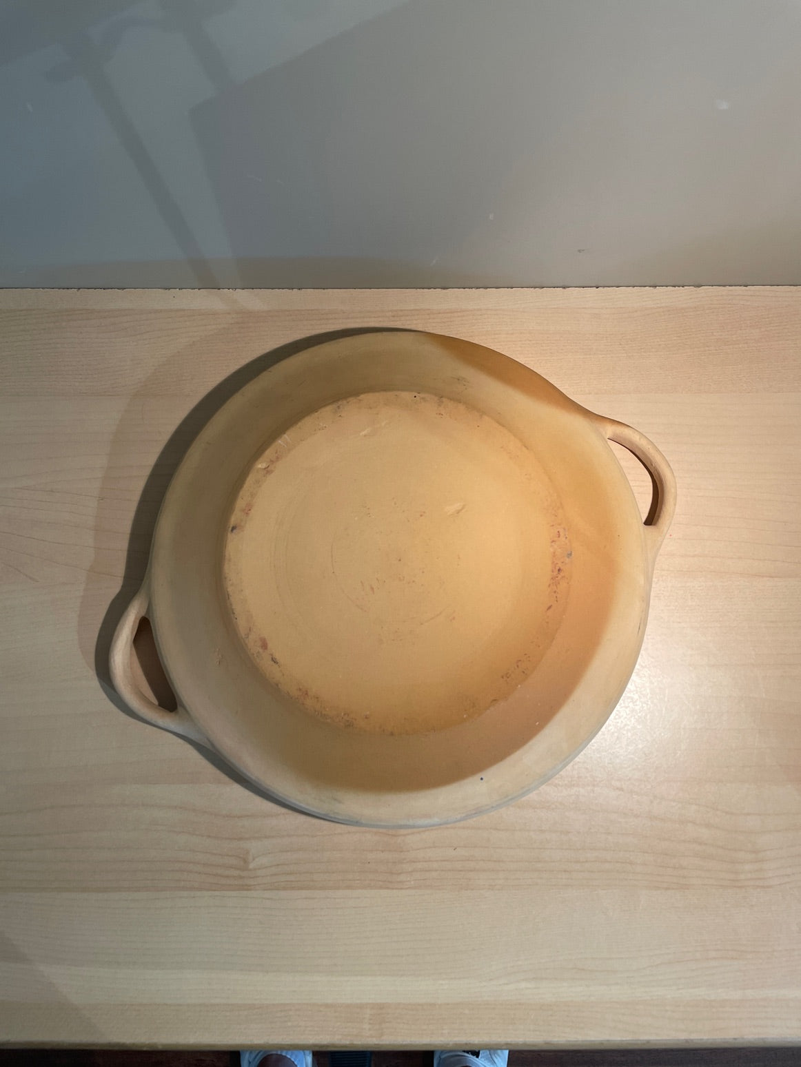 Keramik fad med håndtag