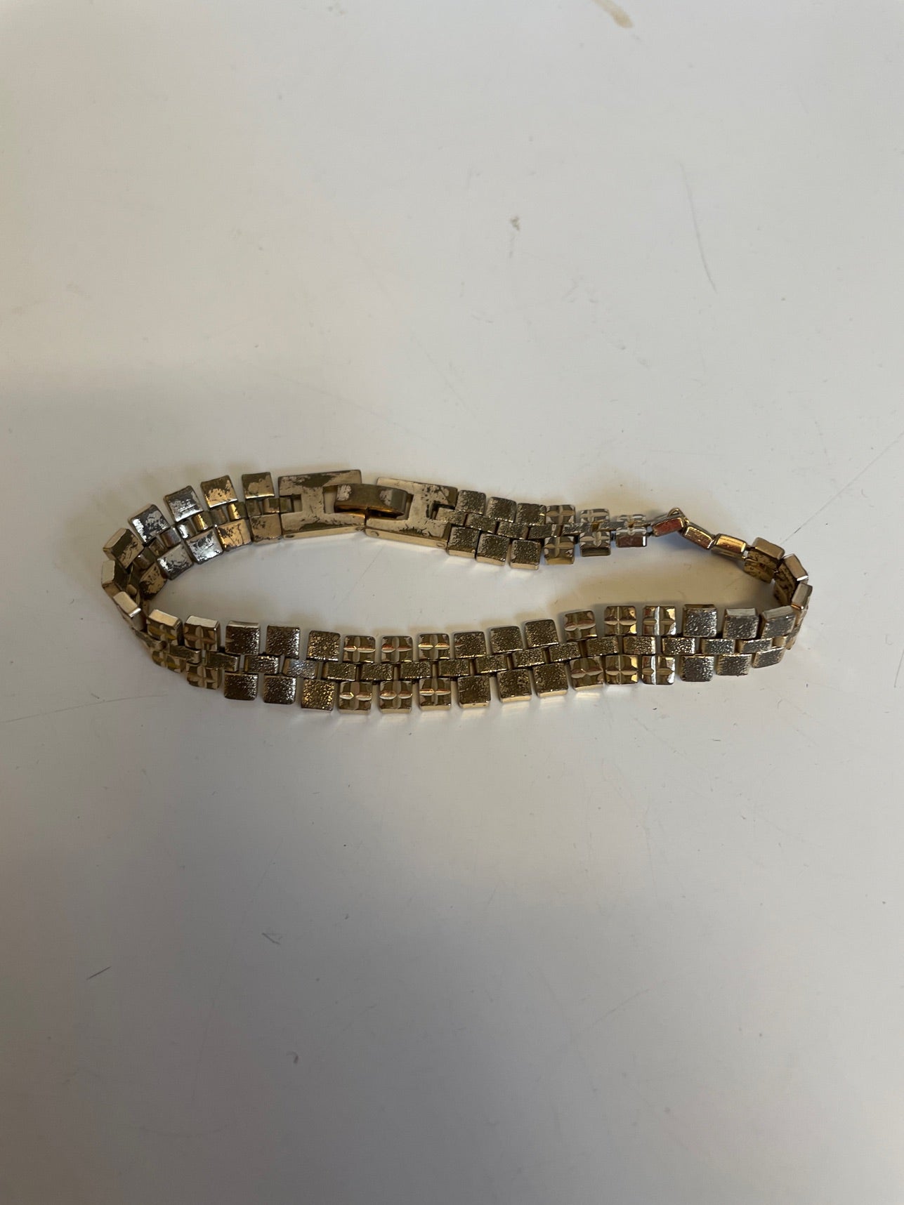 Guldbelagt armbånd