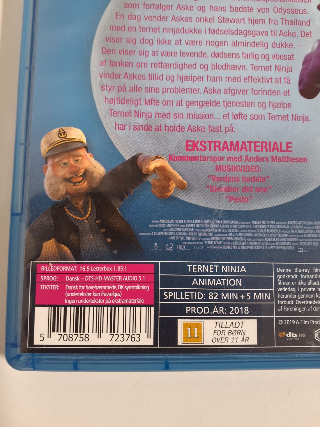 Blu-ray Ternet Ninja brugt