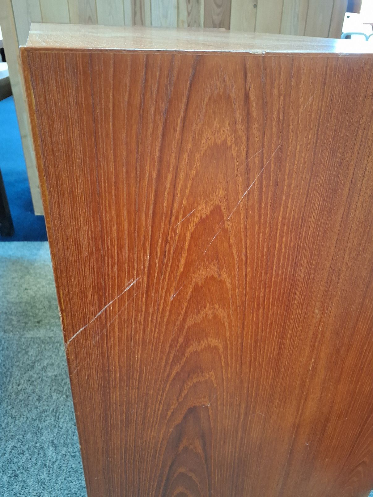 Teak kommode, 4 skuffer