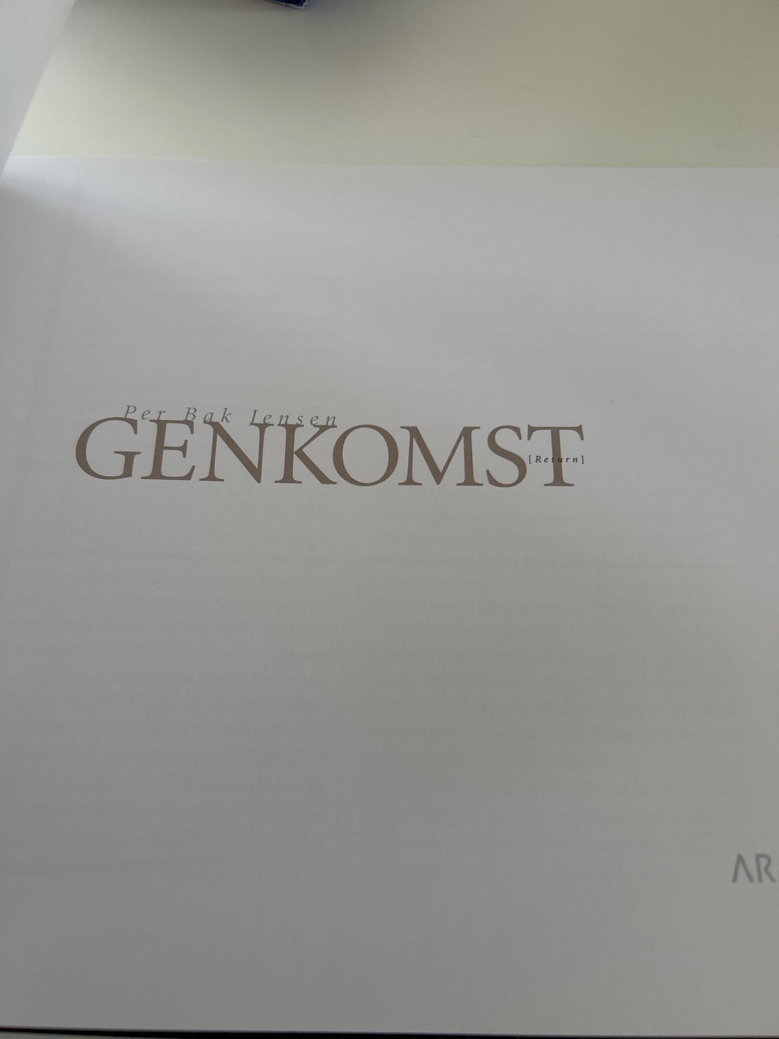 Genkomst