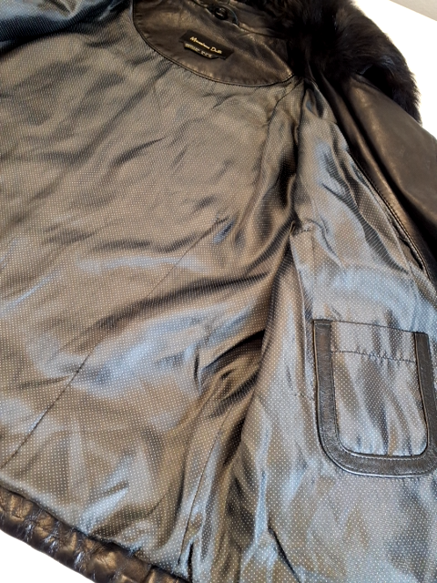 Massimo Dutti Skind Jakke (G868)