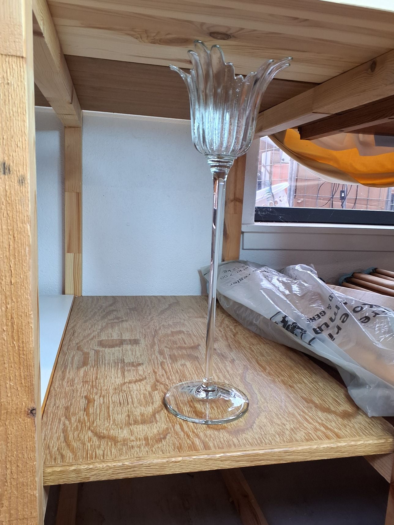 Elegant høj slank lysestage - 48 cm
