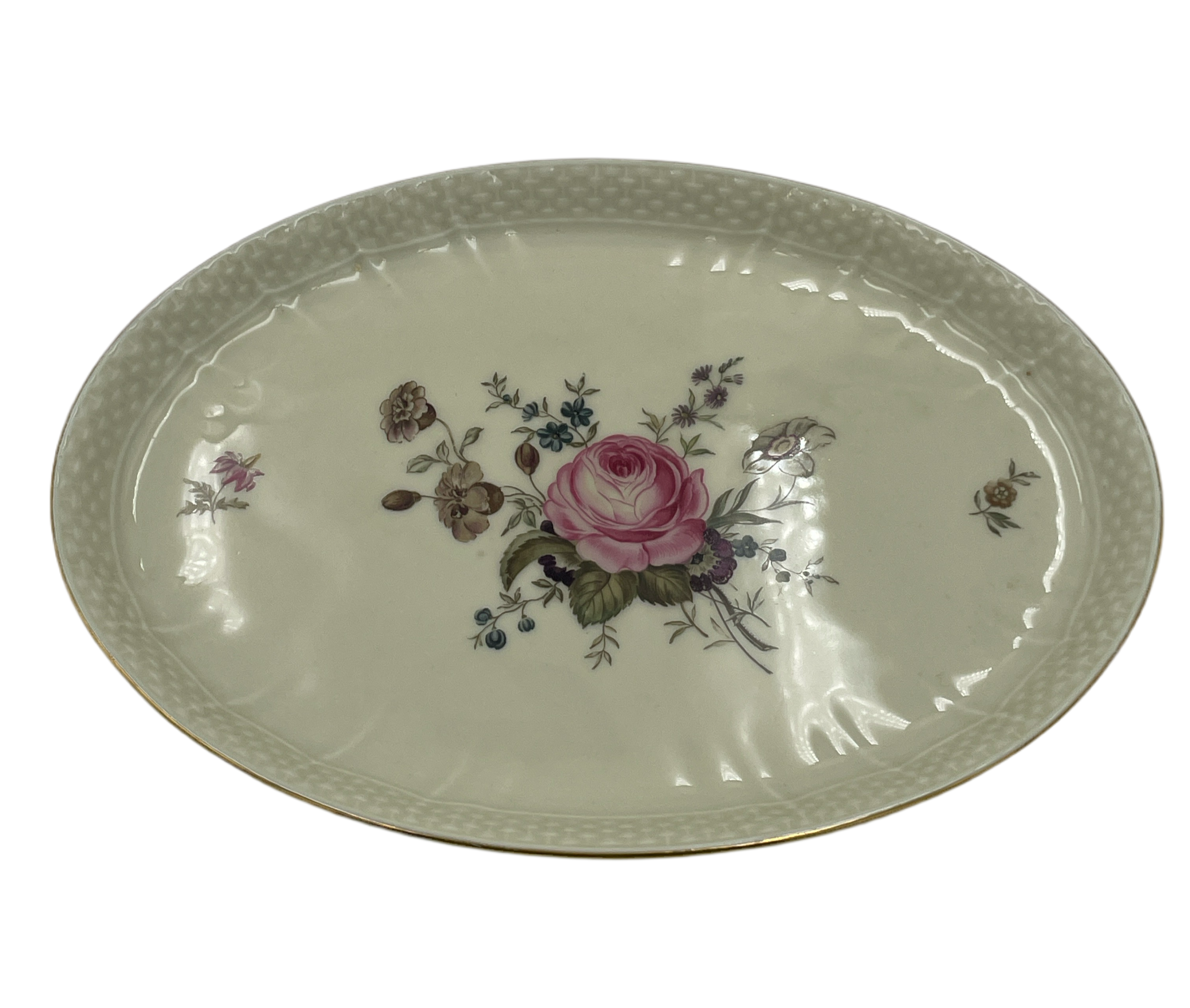 Royal Copenhagen ovalt fad