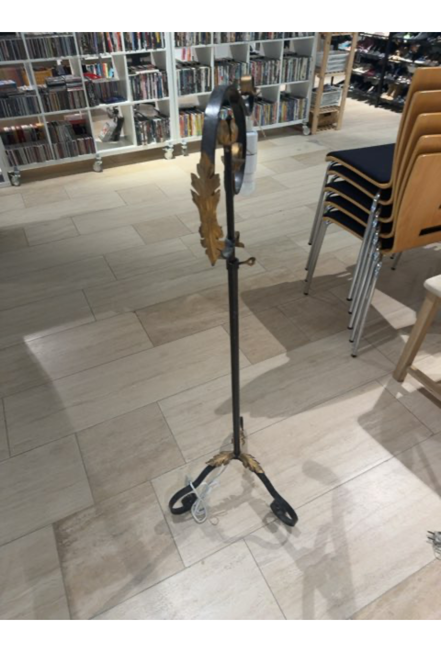 Lampestativ sort
