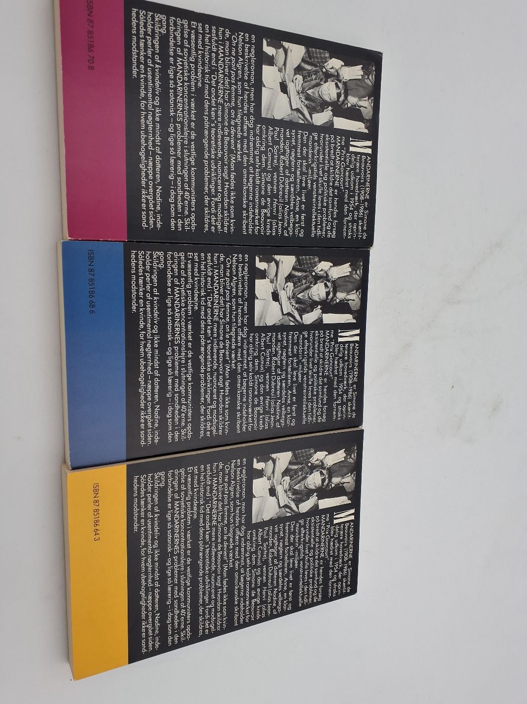 Simone de Beauvoir Mandarinerne 1,2,3.